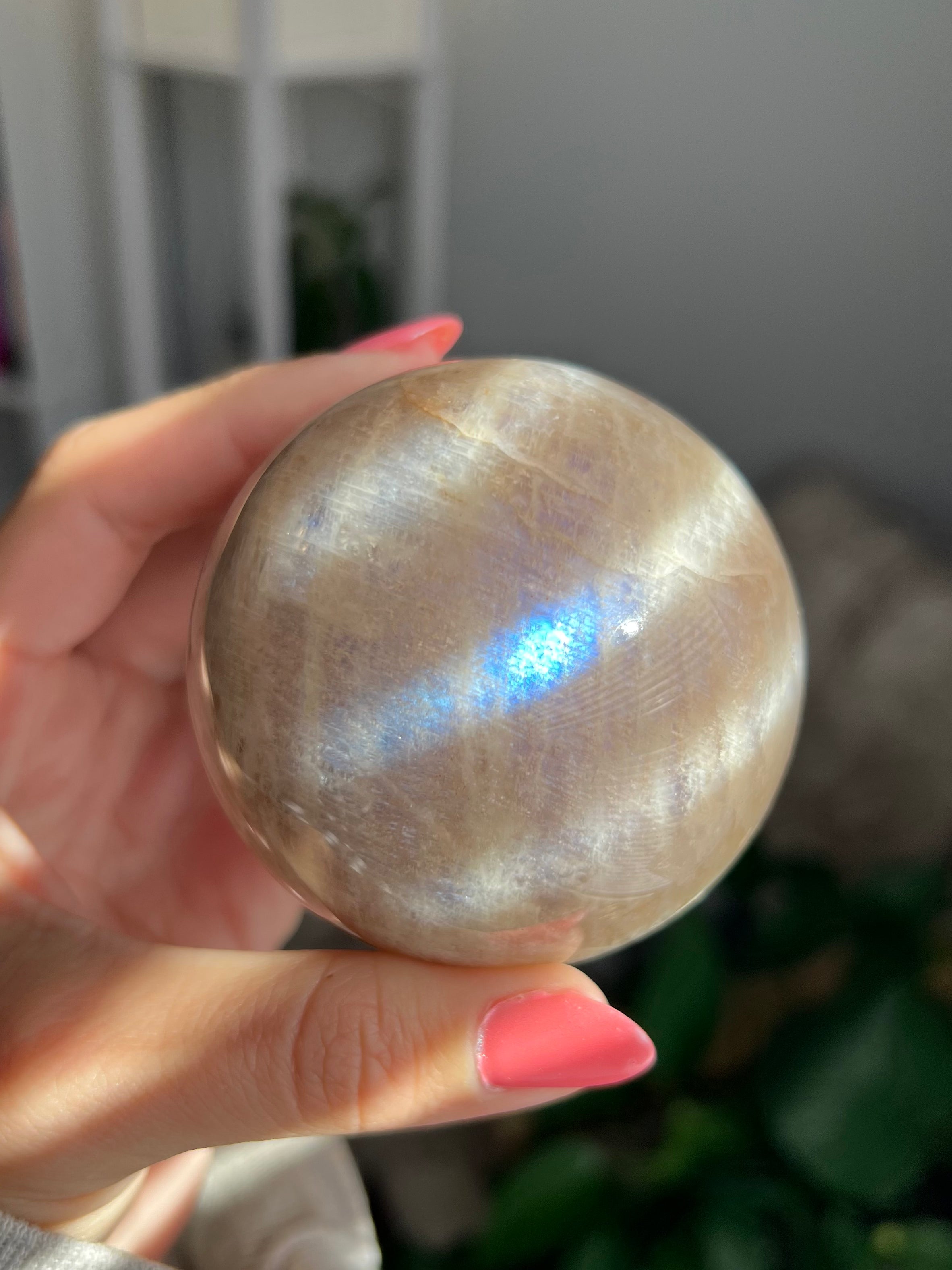 Moonstone Sphere "Starfire"