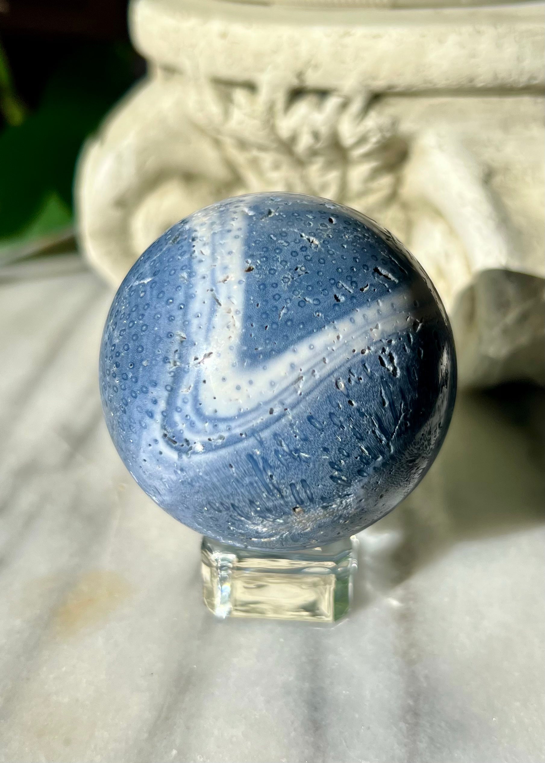 Blue Coral Sphere