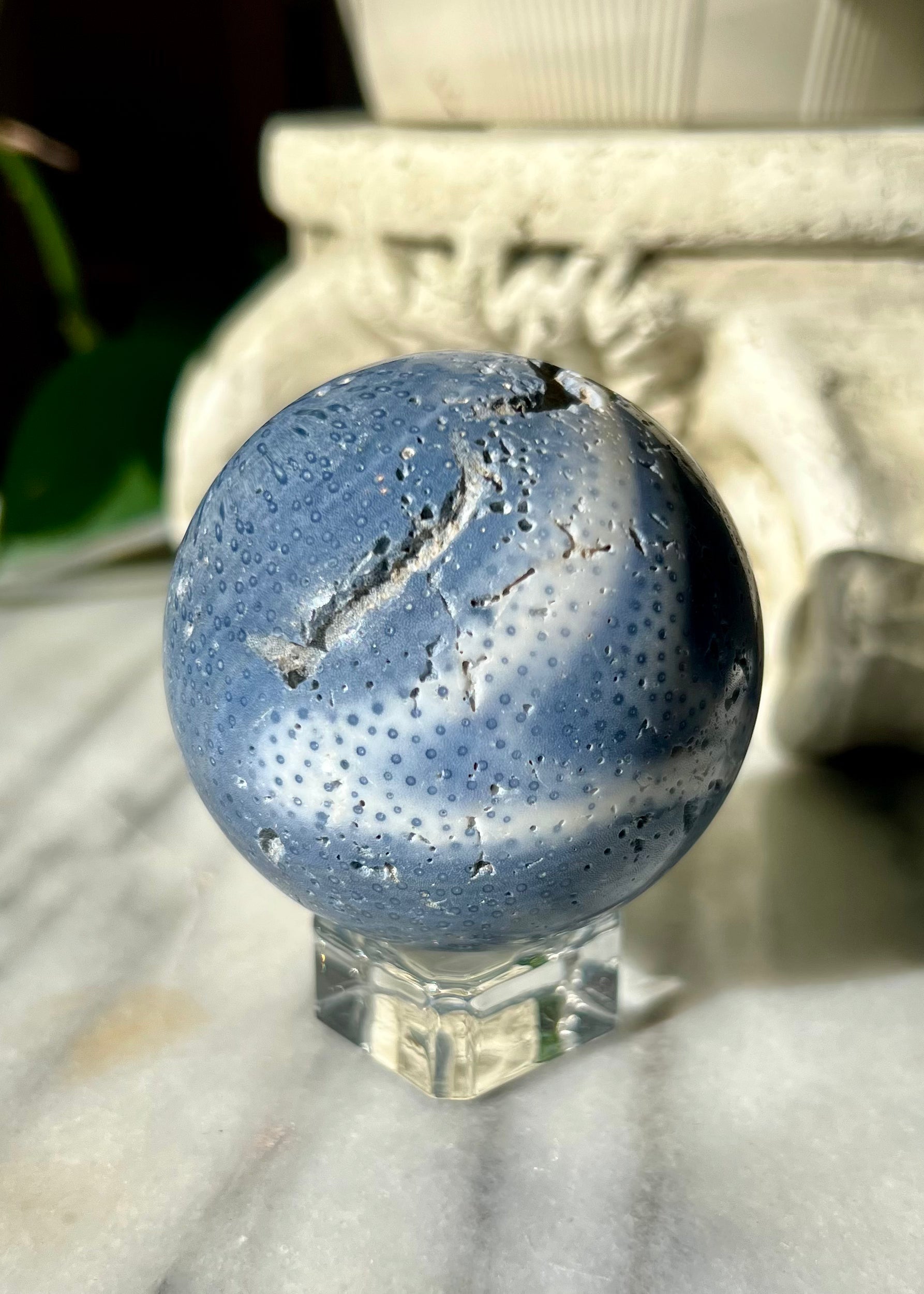 Blue Coral Sphere