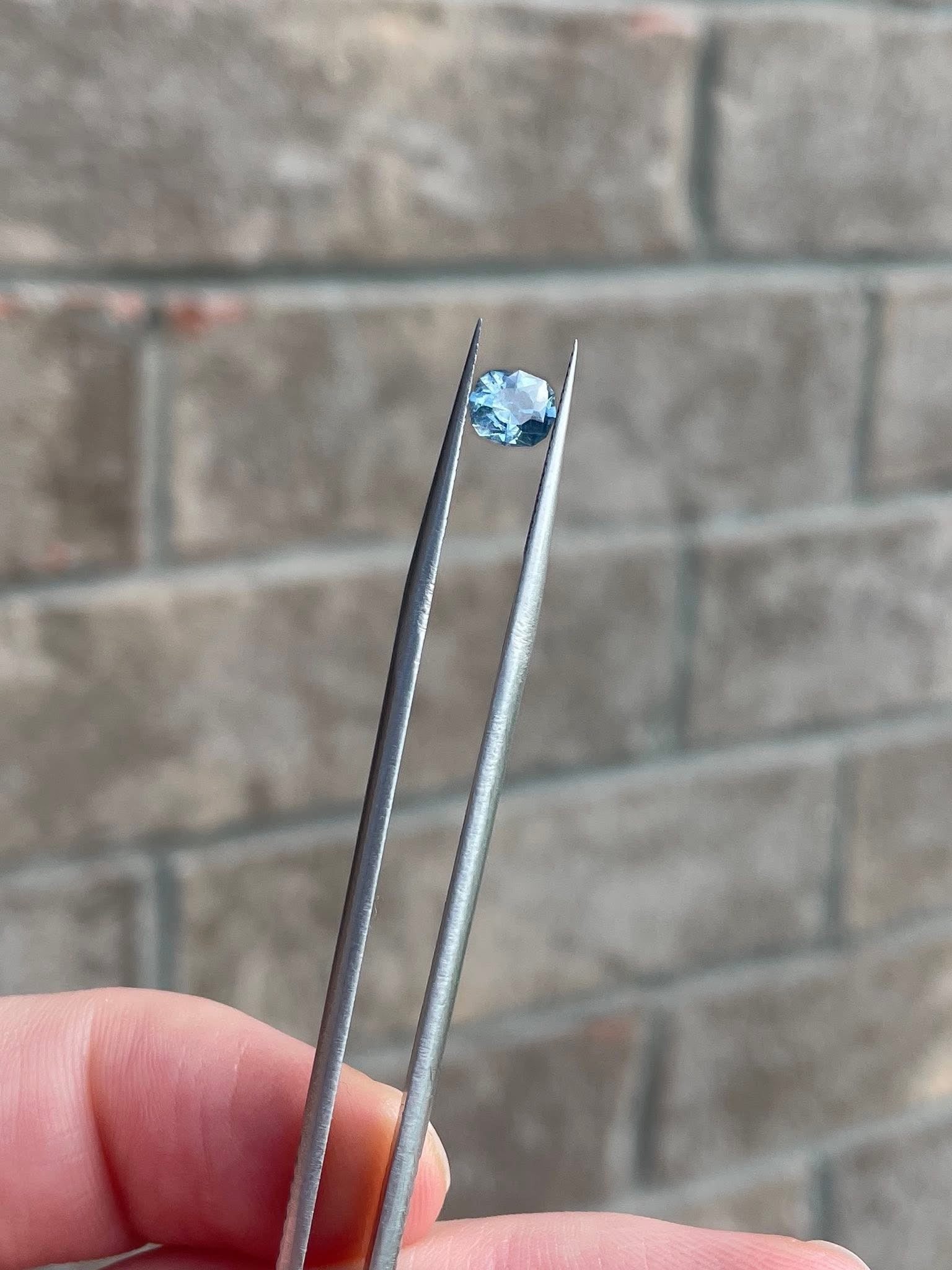Steel Blue Sapphire, 0.82 ct | Stone of Jacob