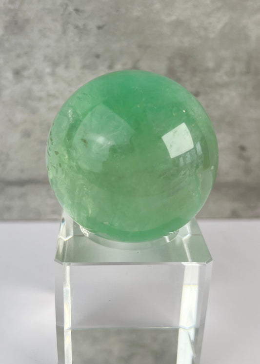 Laguna Ice Green Fluorite Sphere