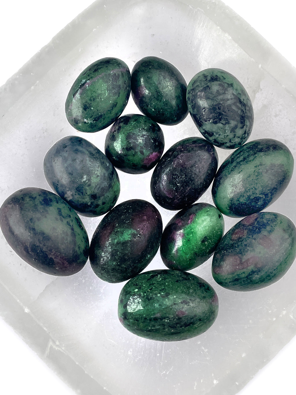 Ruby Fuchsite Tumbled Crystals | Soul's Courage