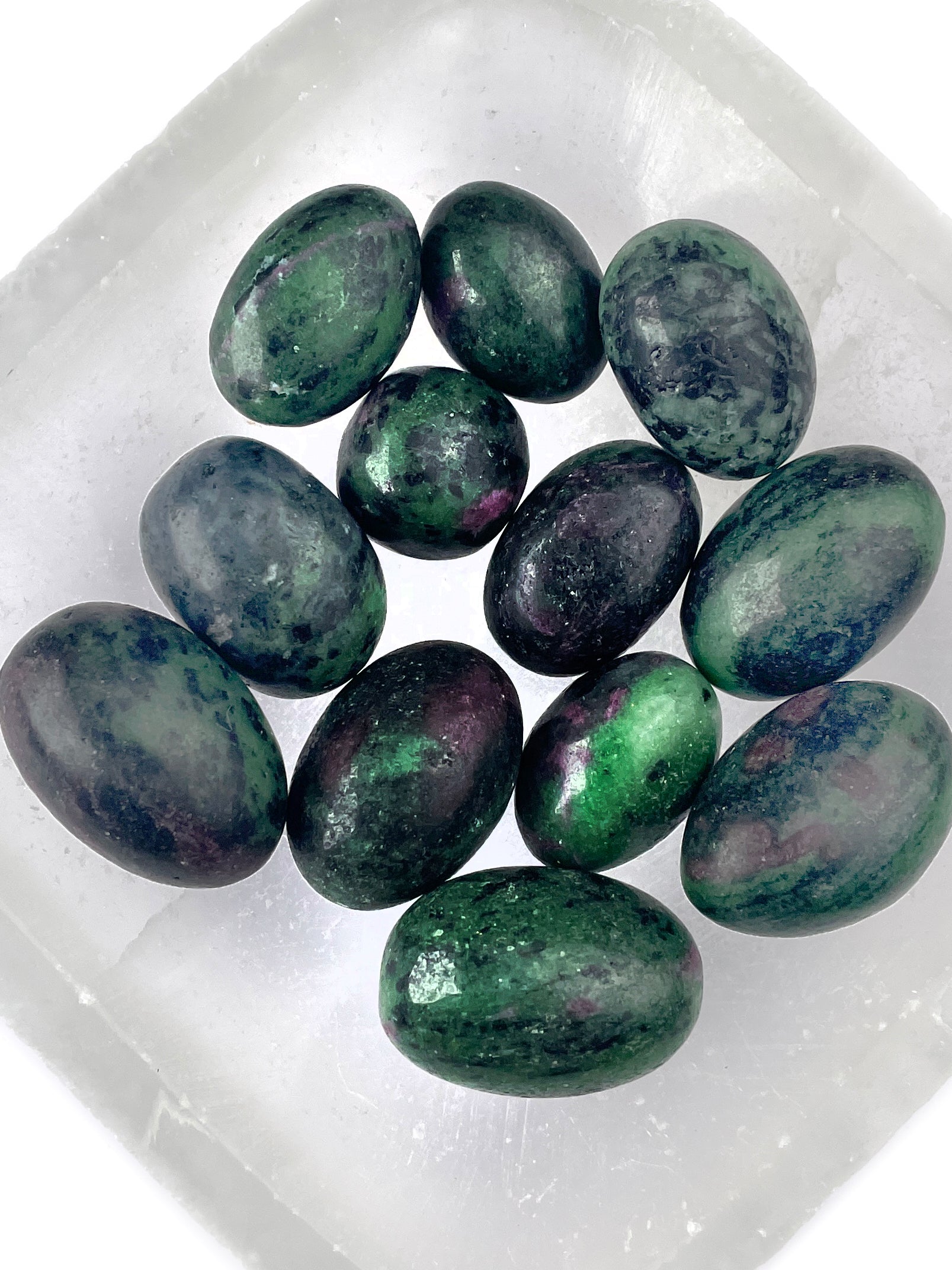Ruby Fuchsite Tumbled Crystals | Soul's Courage