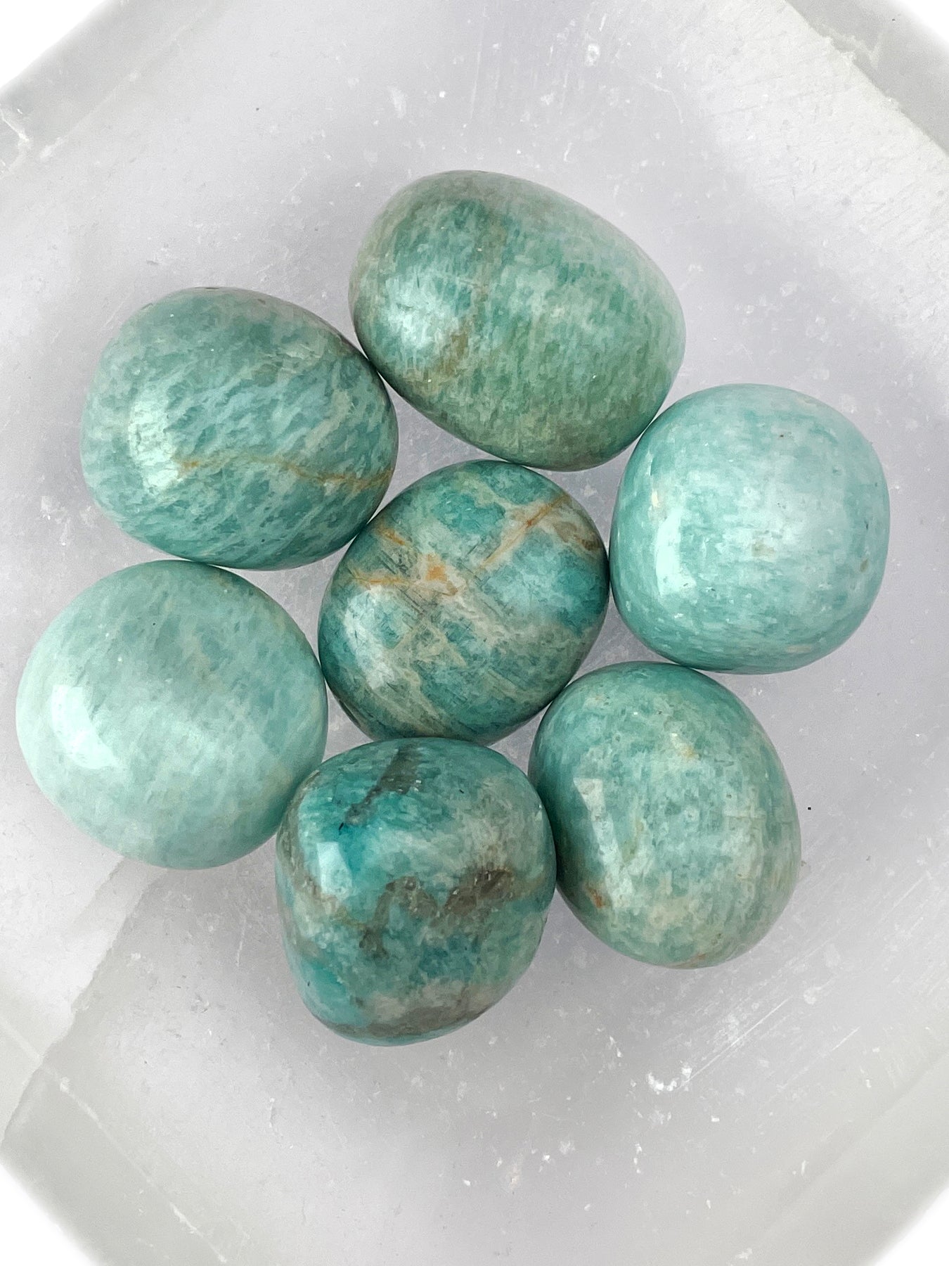 Amazonite Tumbled Crystals | Truth & Luck