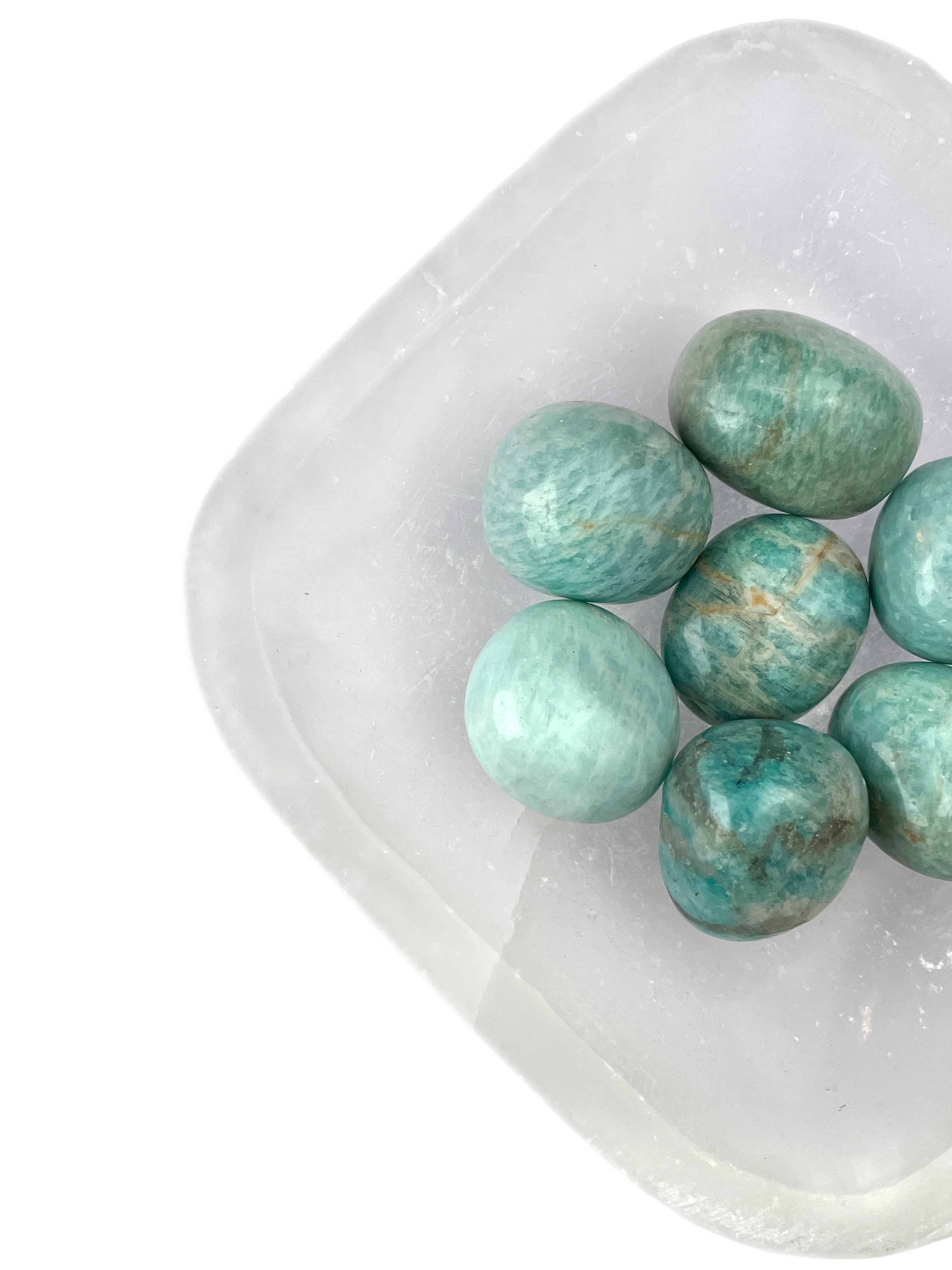 Amazonite Tumbled Crystals | Truth & Luck