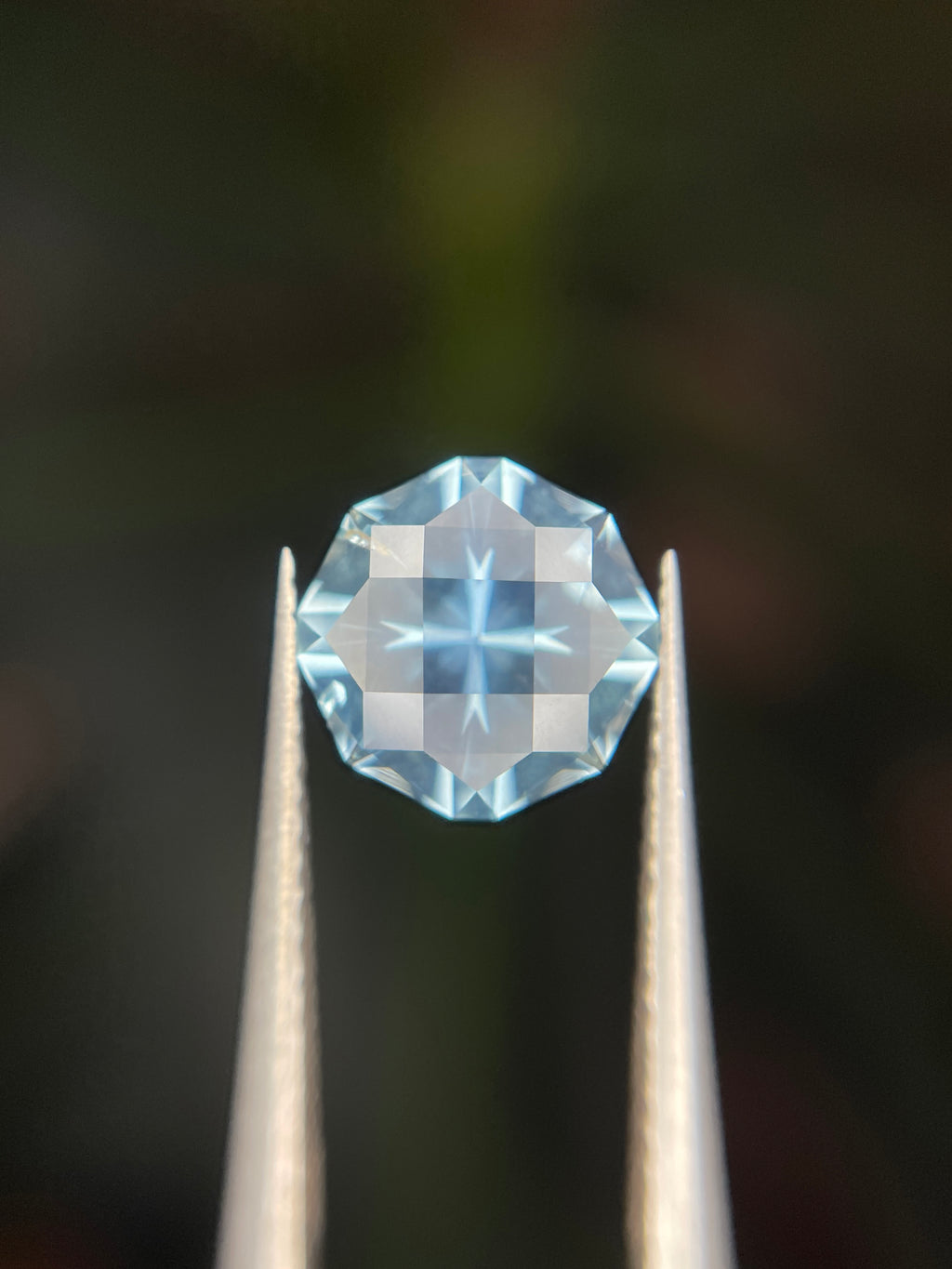 1.21 Carat Aquamarine, 7.60mm Round, Loose Gemstone, Bright Blue, Mined in Zambia