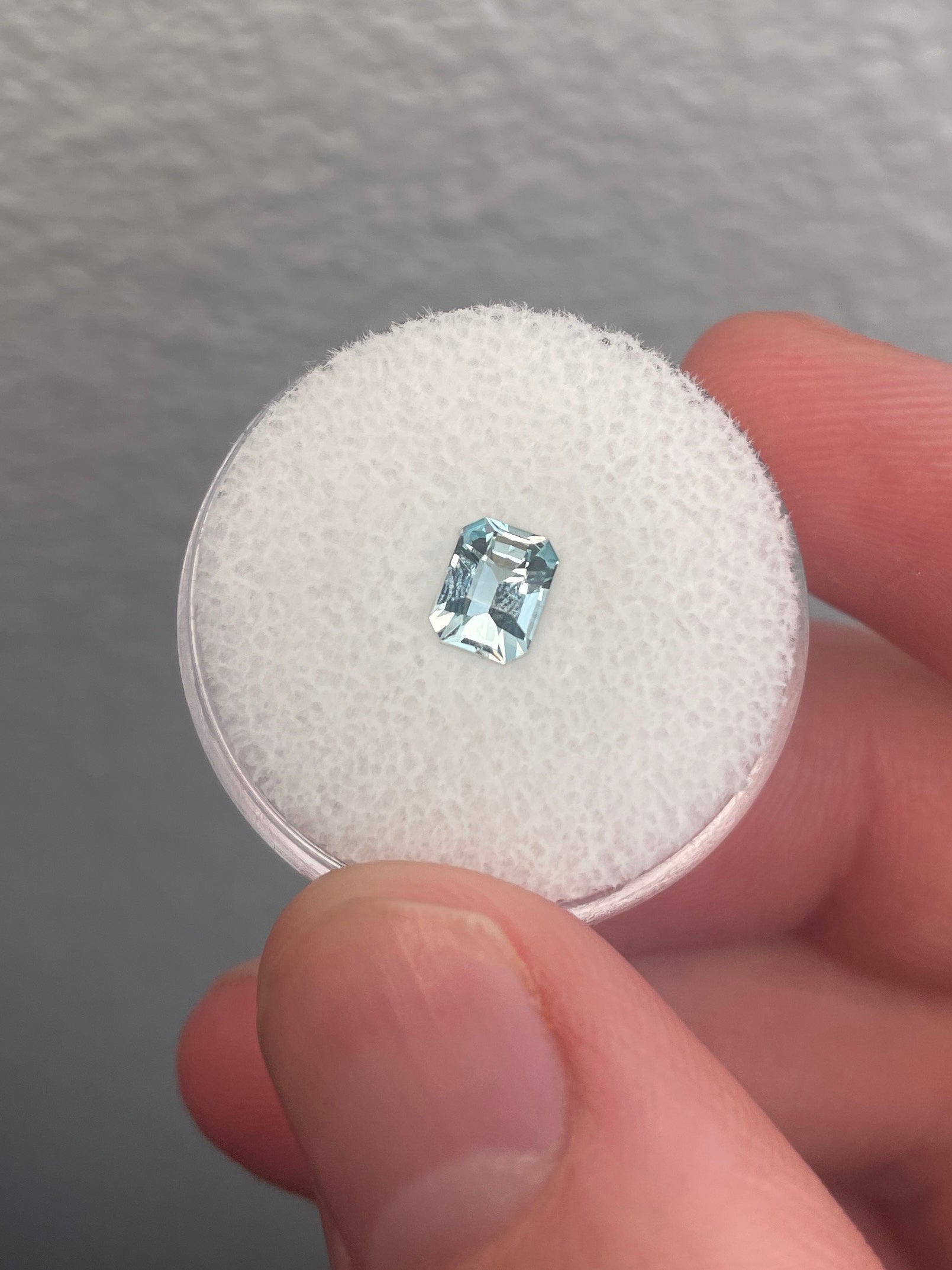 Glacial Blue Aquamarine, 0.62 CT | Stone of Jacob