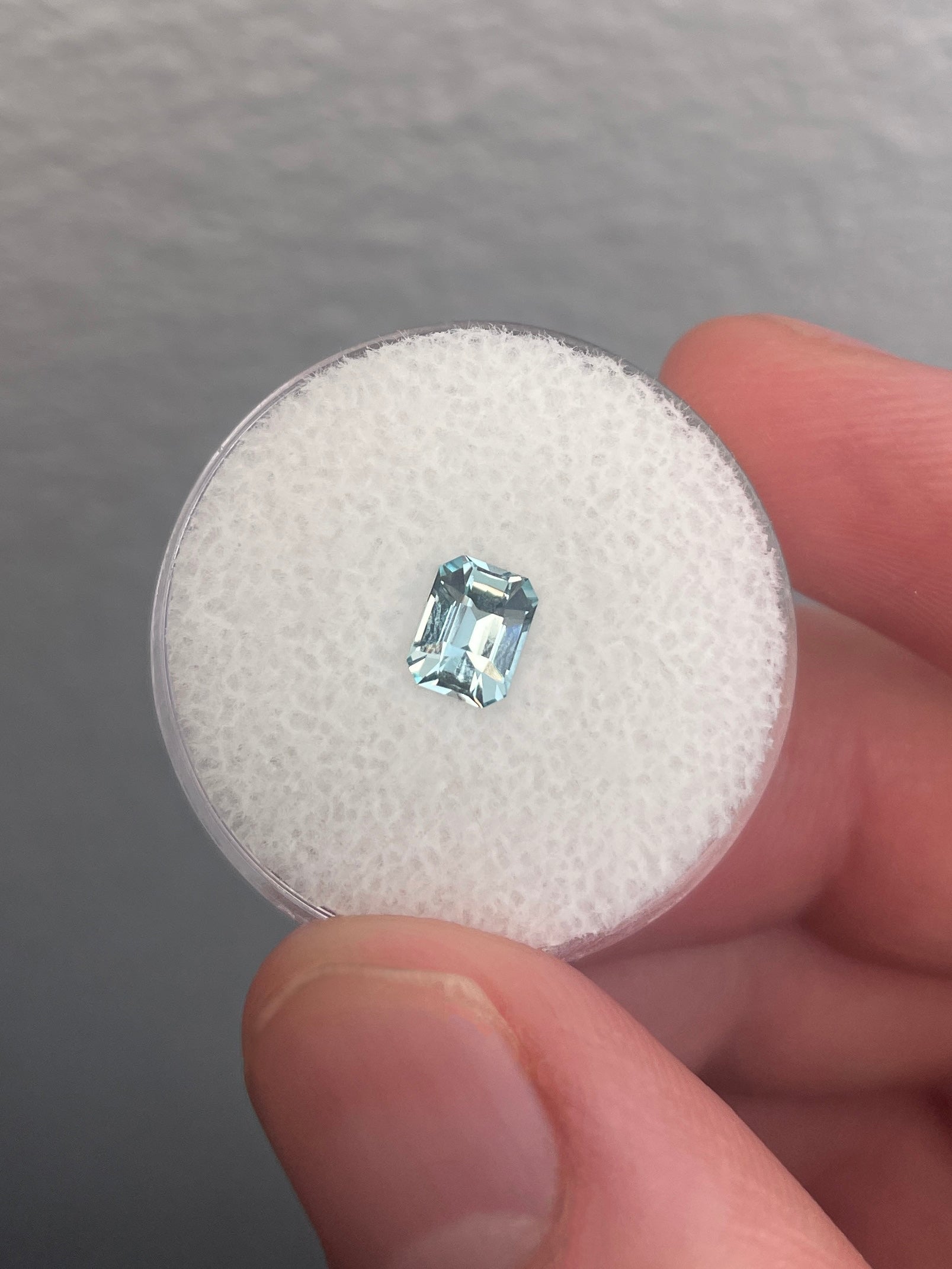 Glacial Blue Aquamarine, 0.62 CT | Stone of Jacob