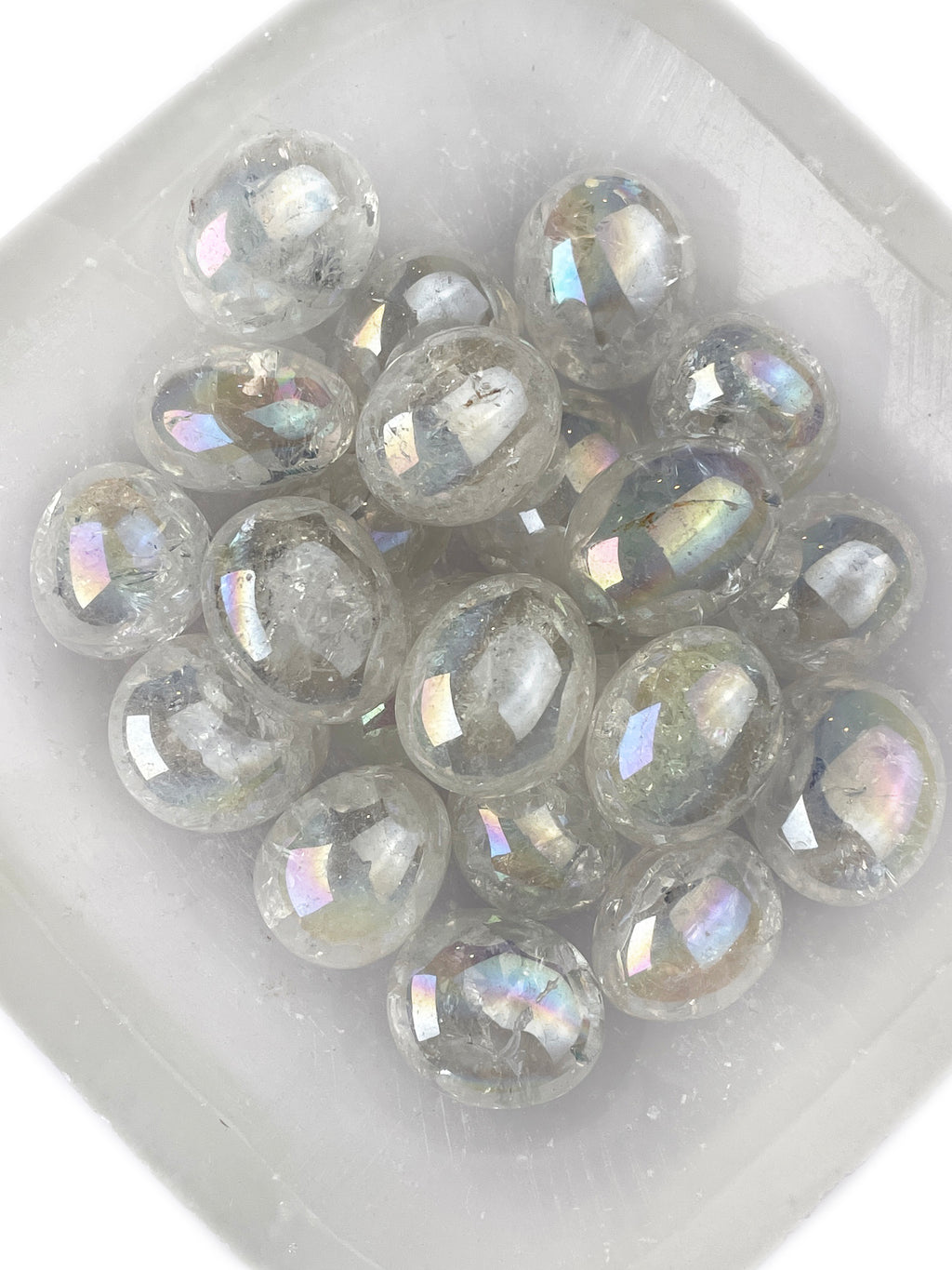 Aura Quartz Tumbled Crystals | Radiant Energy