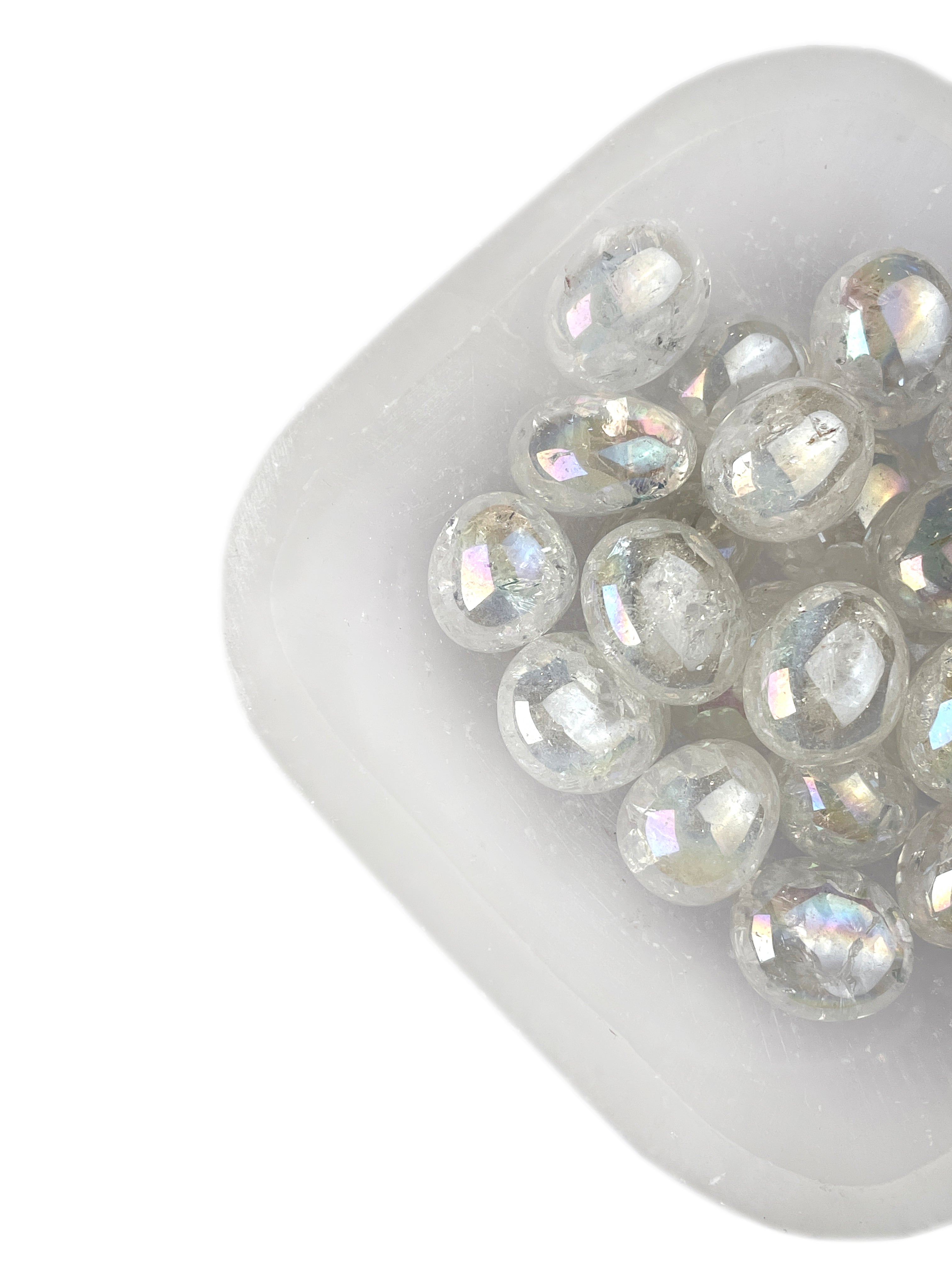 Aura Quartz Tumbled Crystals | Radiant Energy