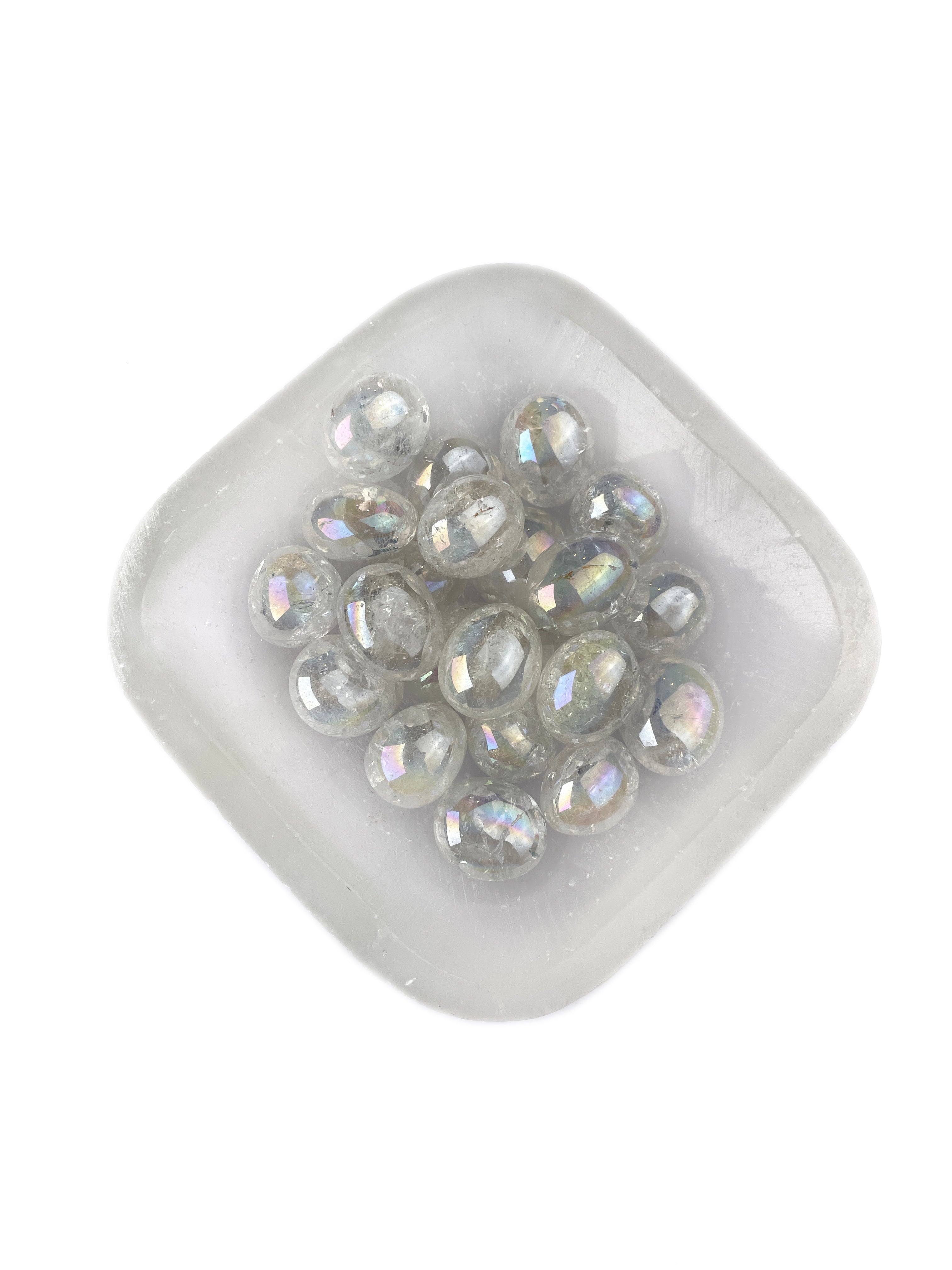 Aura Quartz Tumbled Crystals | Radiant Energy