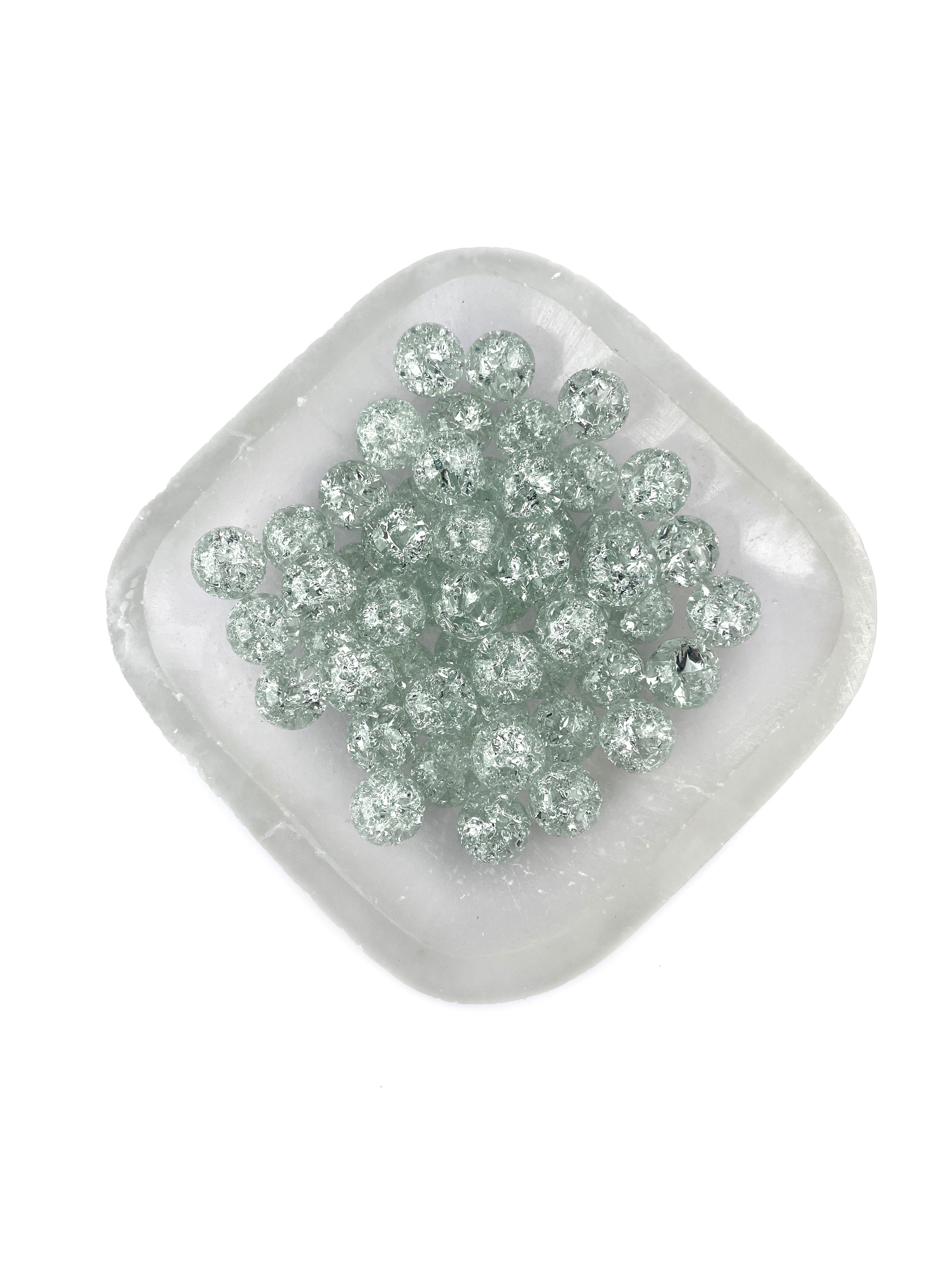 Crackle Quartz Mini Spheres