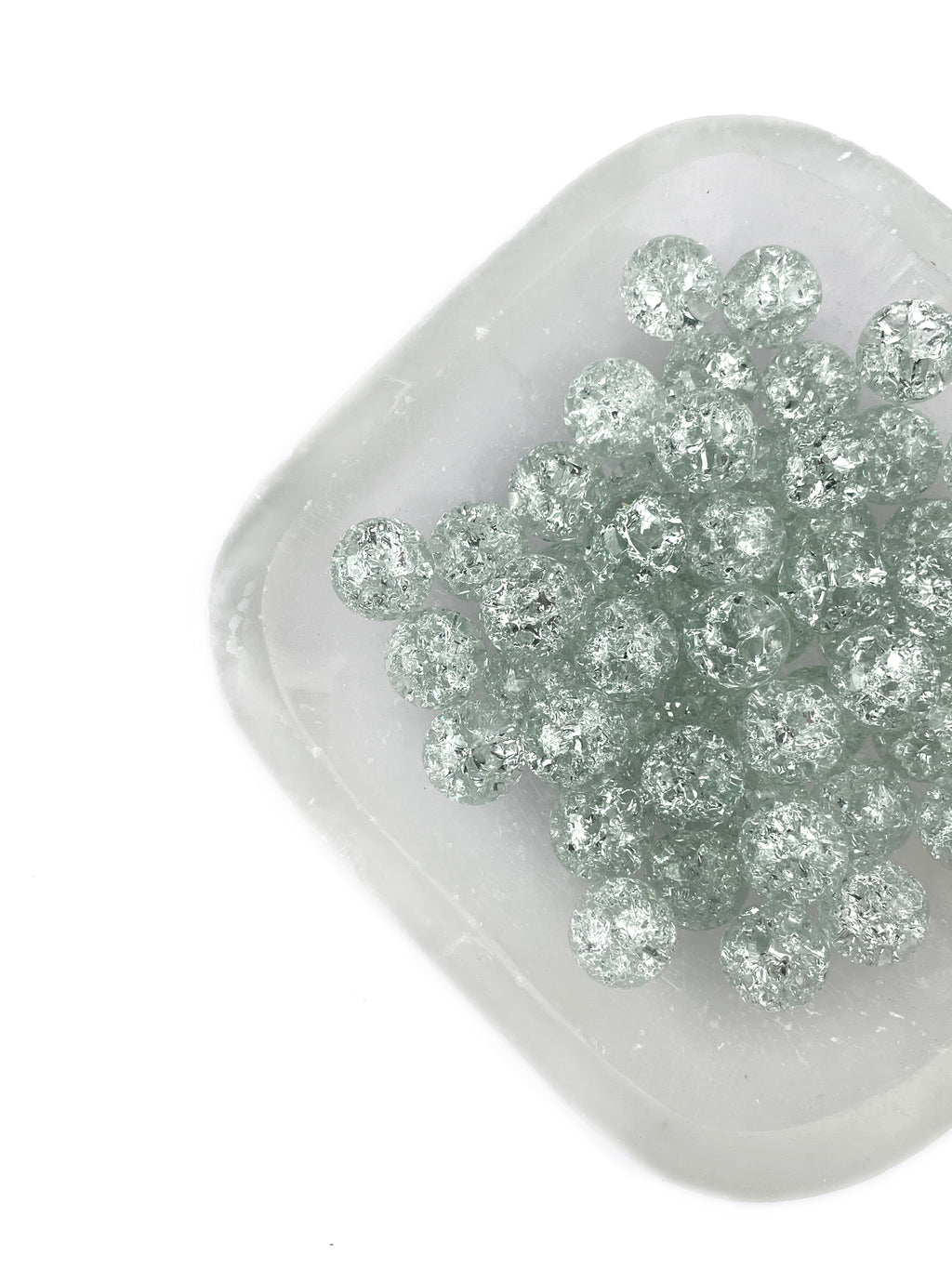 Crackle Quartz Mini Spheres
