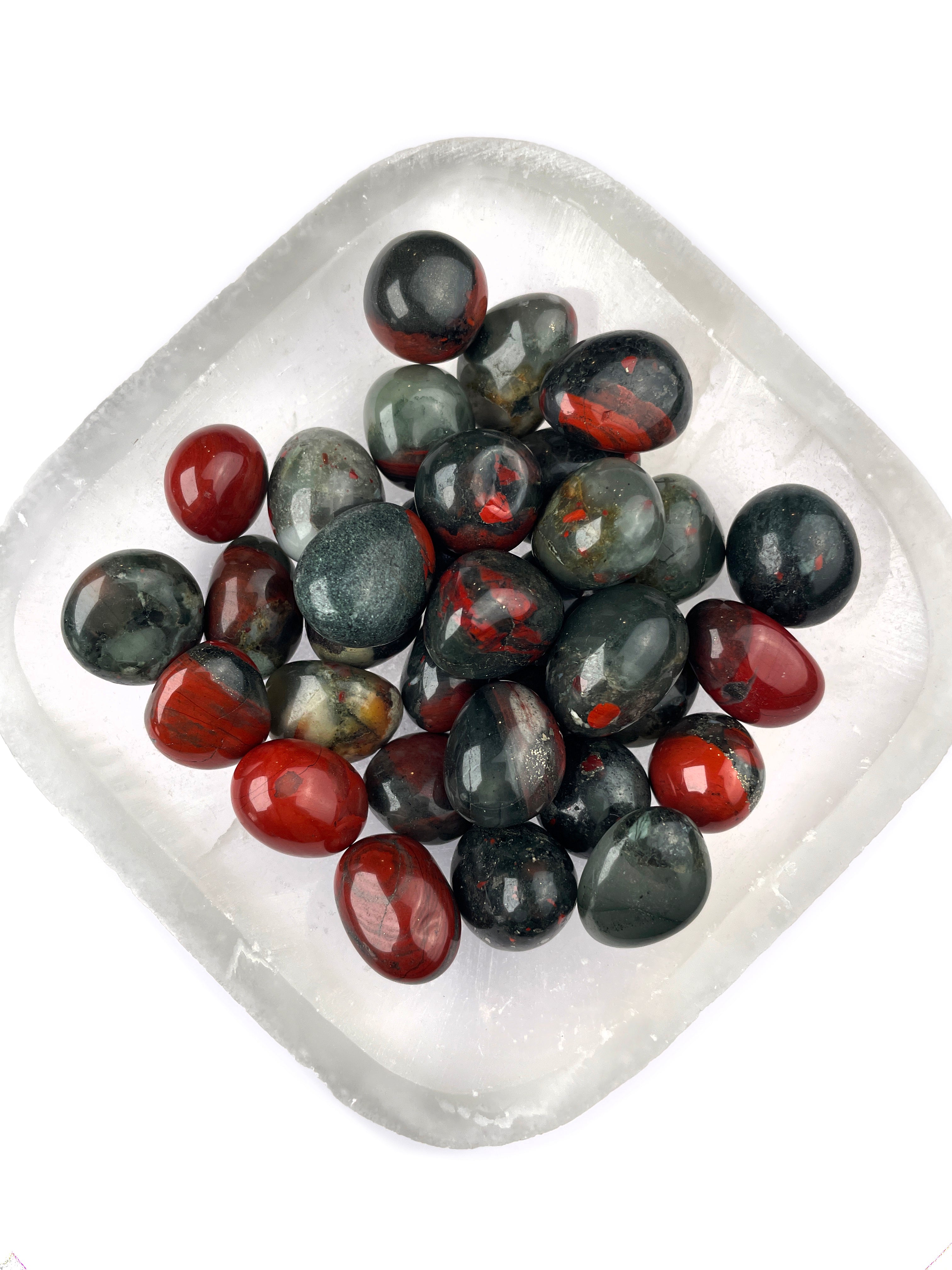 Dragon's Blood Jasper Tumbled Crystals