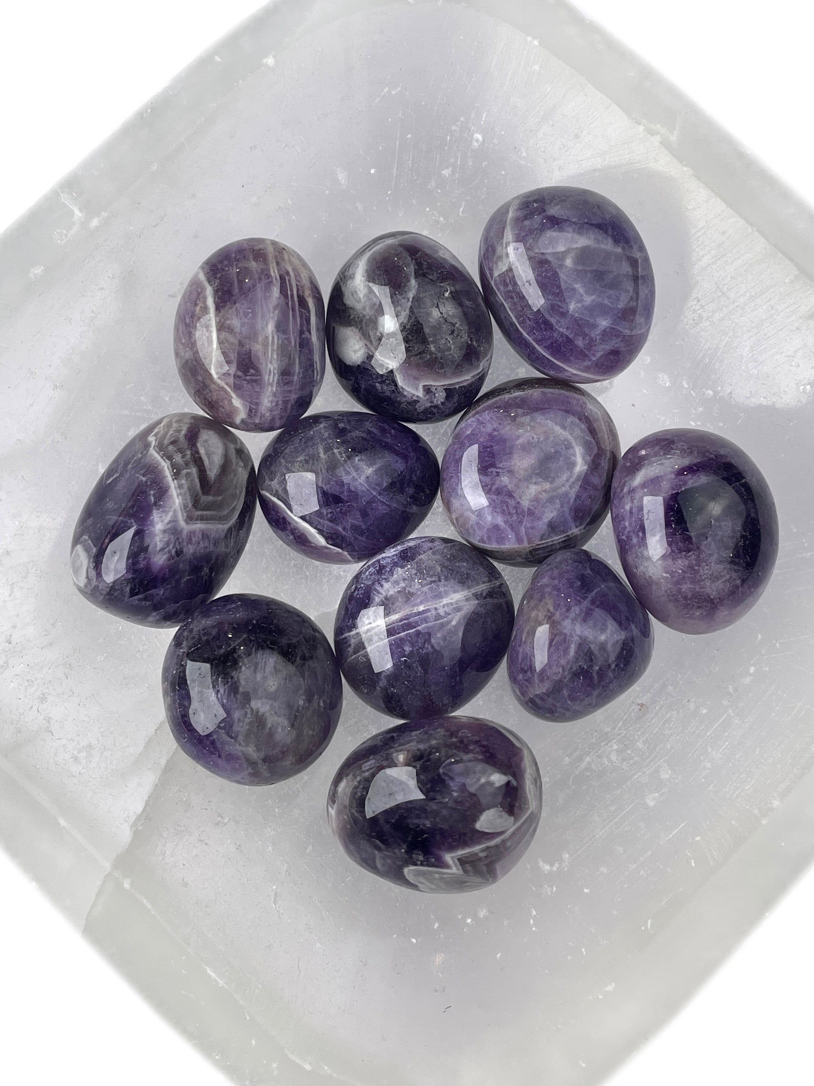 Dream Amethyst Tumbled Crystals | Spiritual Clarity