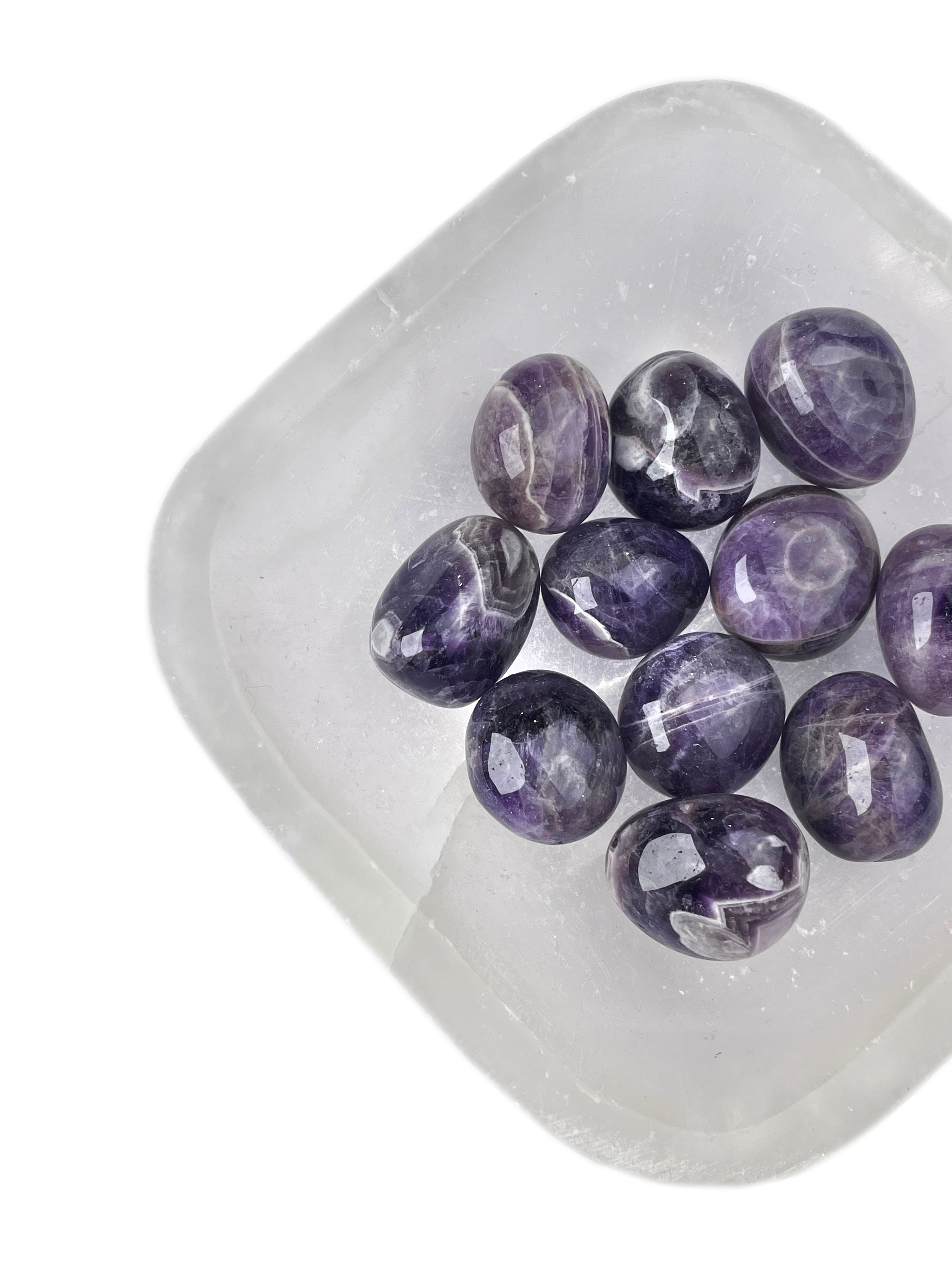 Dream Amethyst Tumbled Crystals | Spiritual Clarity