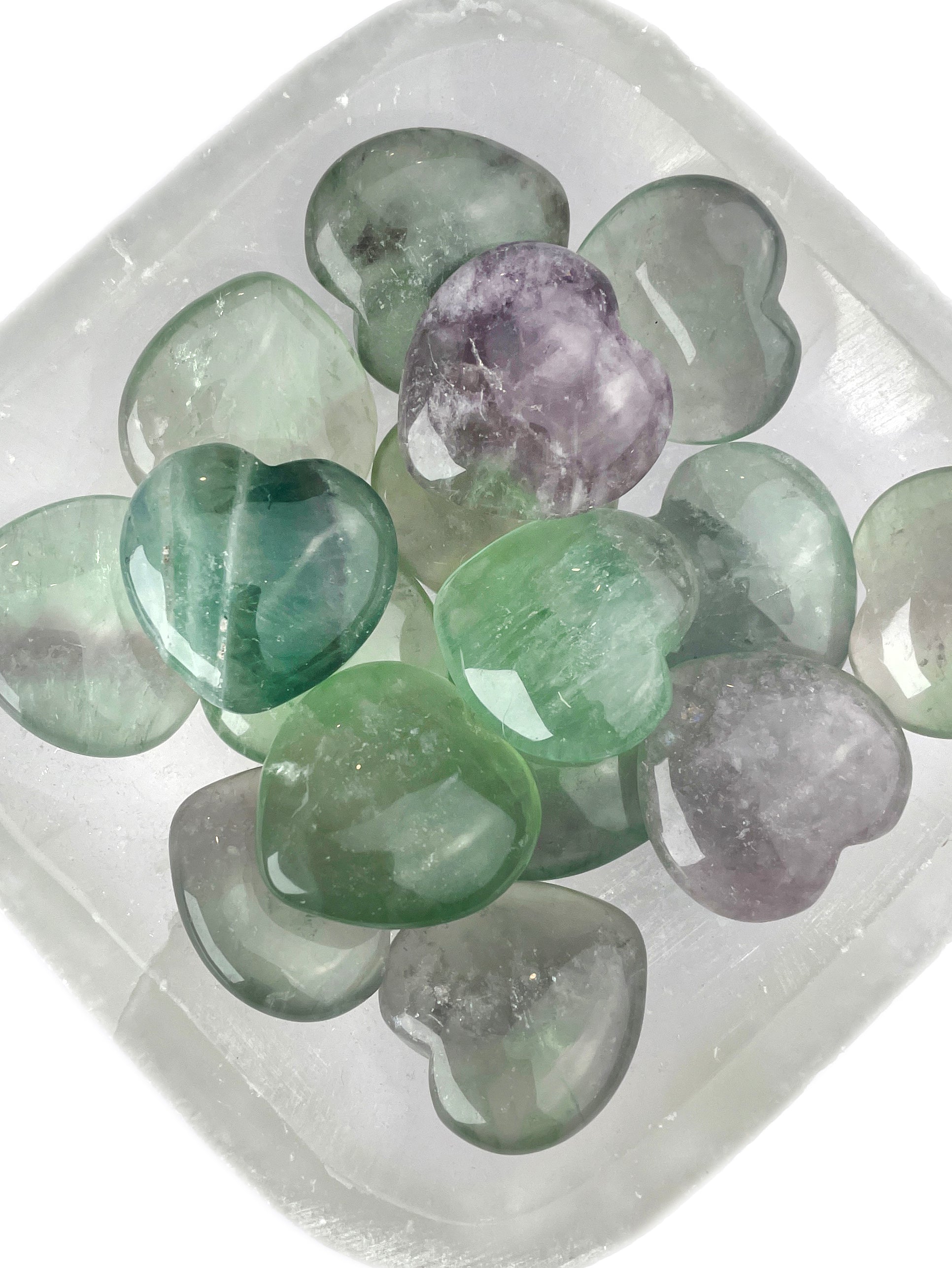 Fluorite Hearts