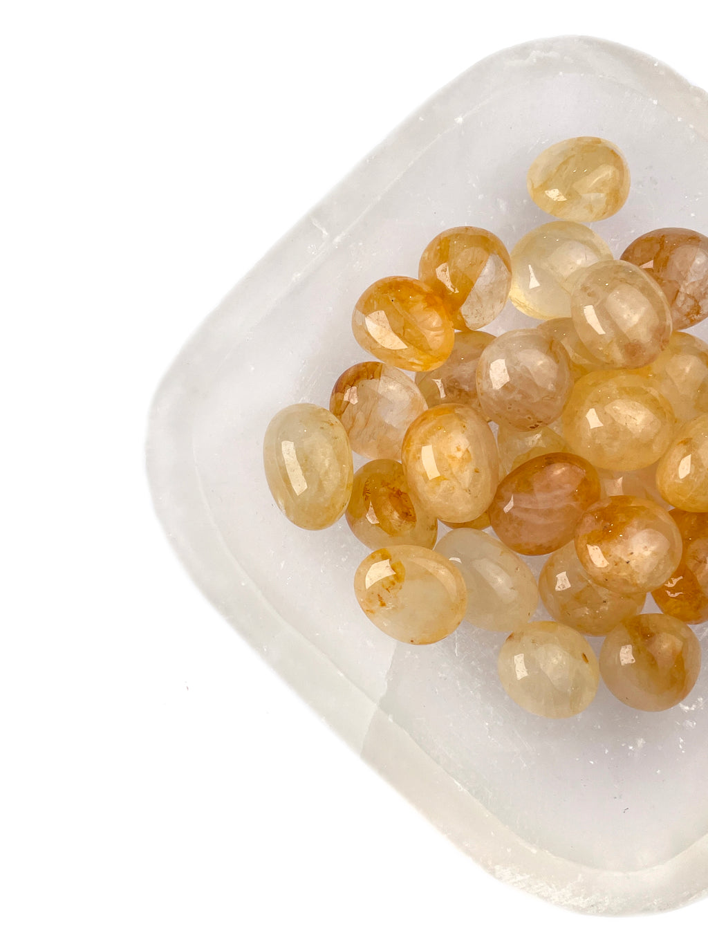 Golden Healer Quartz Tumbled Crystals | Divine Renewal