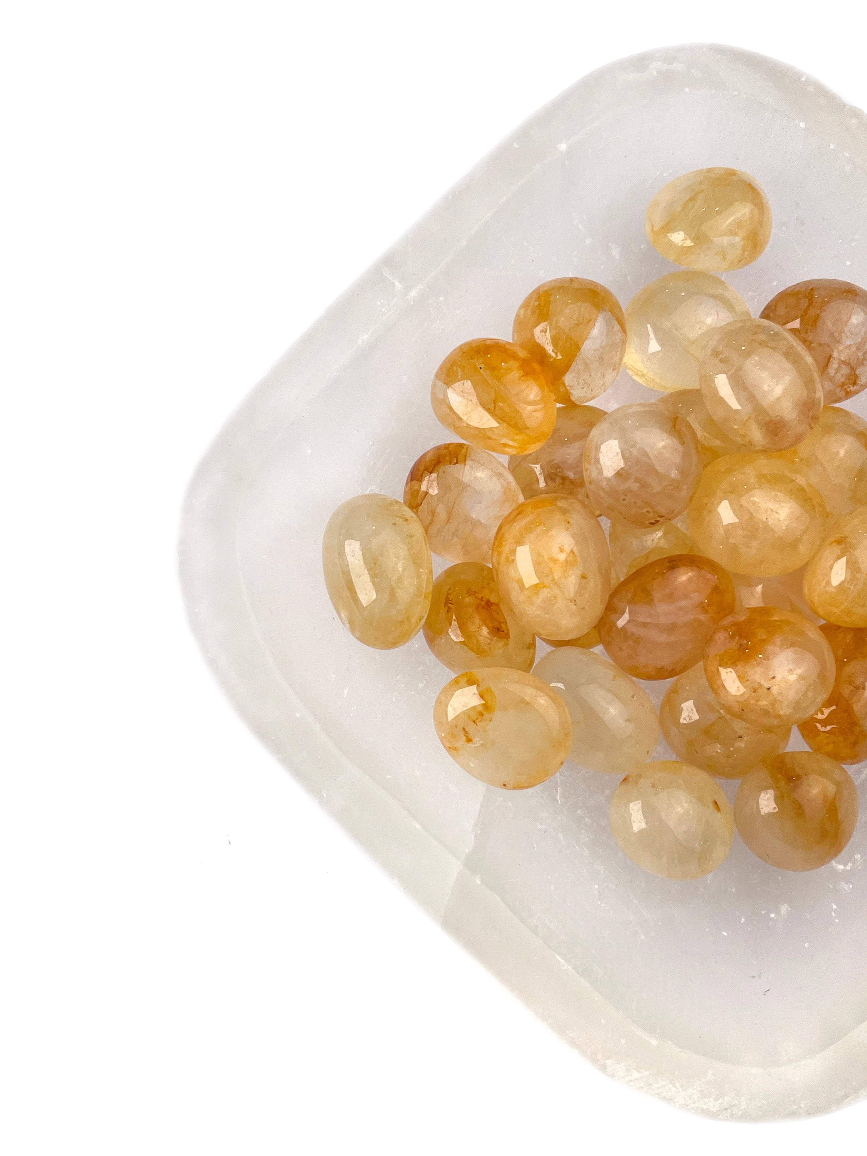 Golden Healer Quartz Tumbled Crystals | Divine Renewal