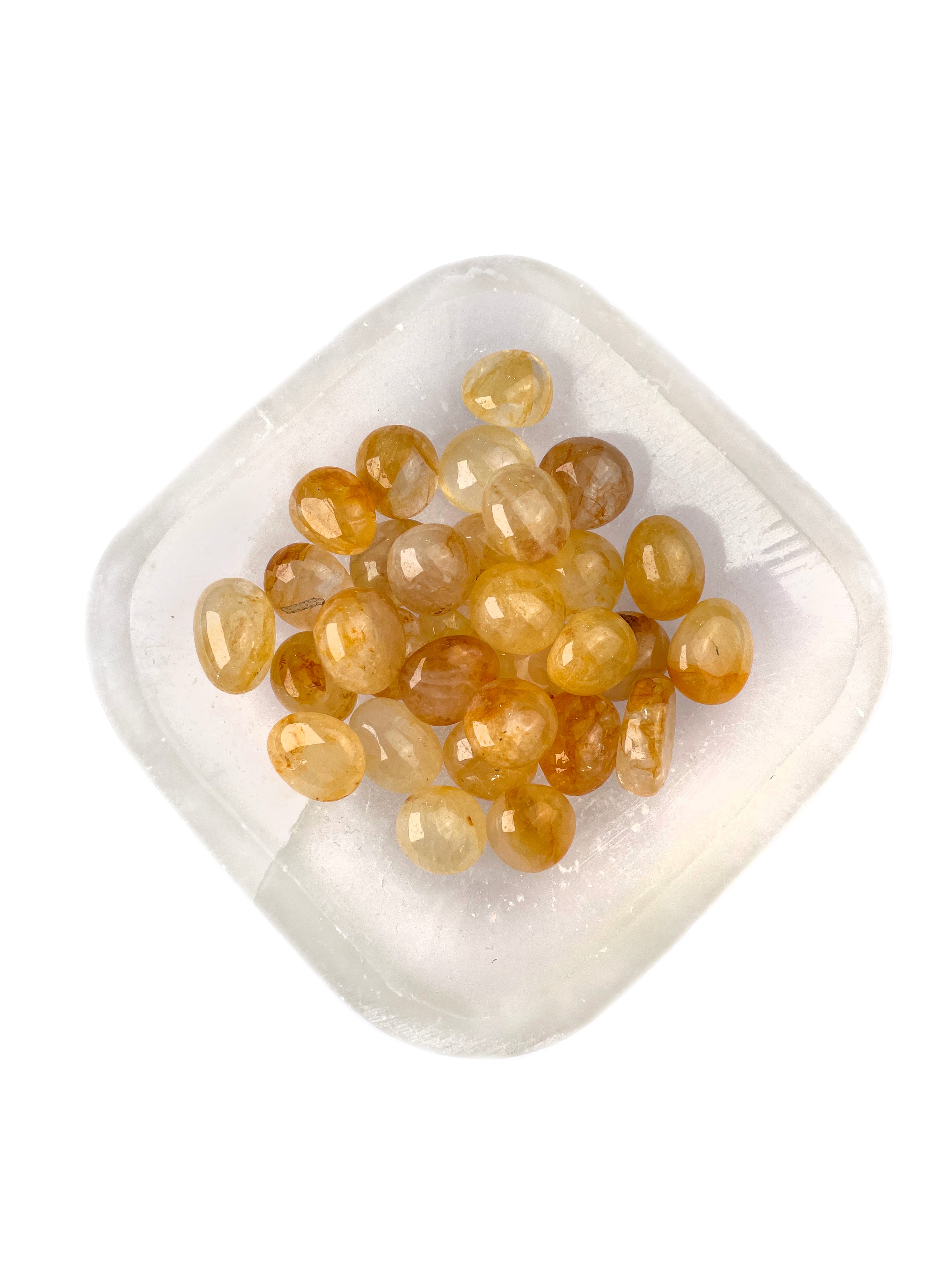 Golden Healer Quartz Tumbled Crystals | Divine Renewal