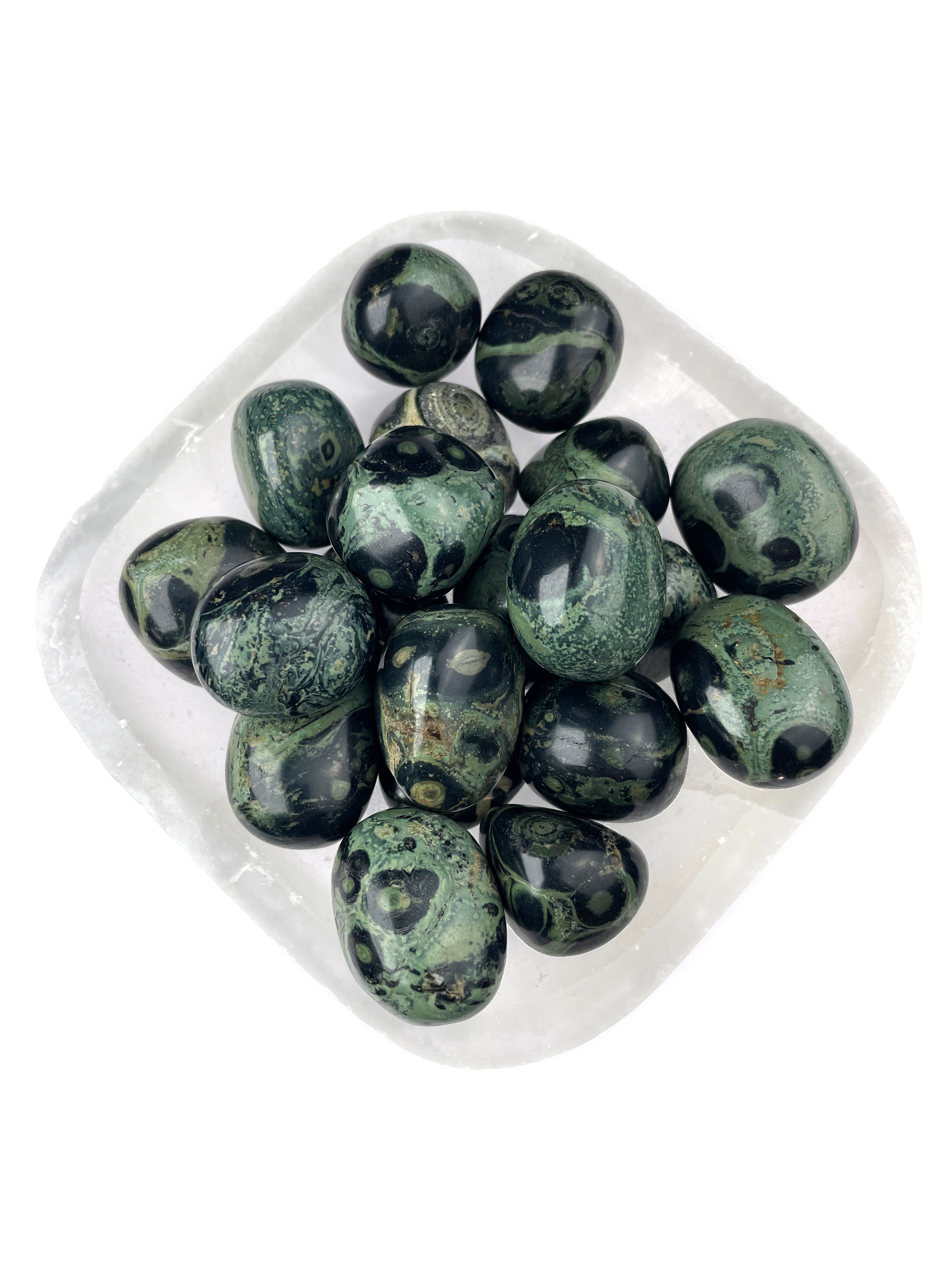 Kambaba Jasper Tumbled Crystals