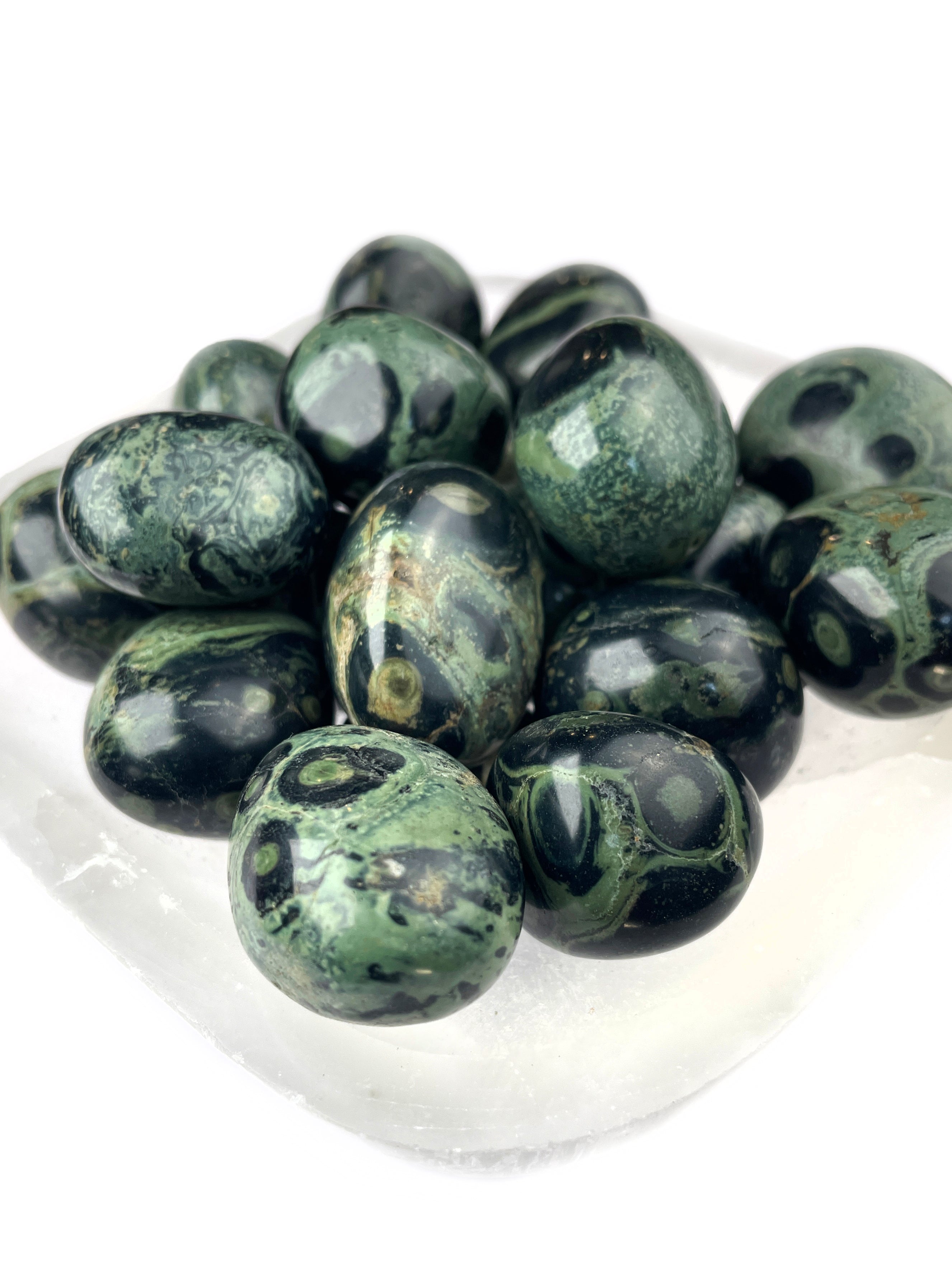 Kambaba Jasper Tumbled Crystals