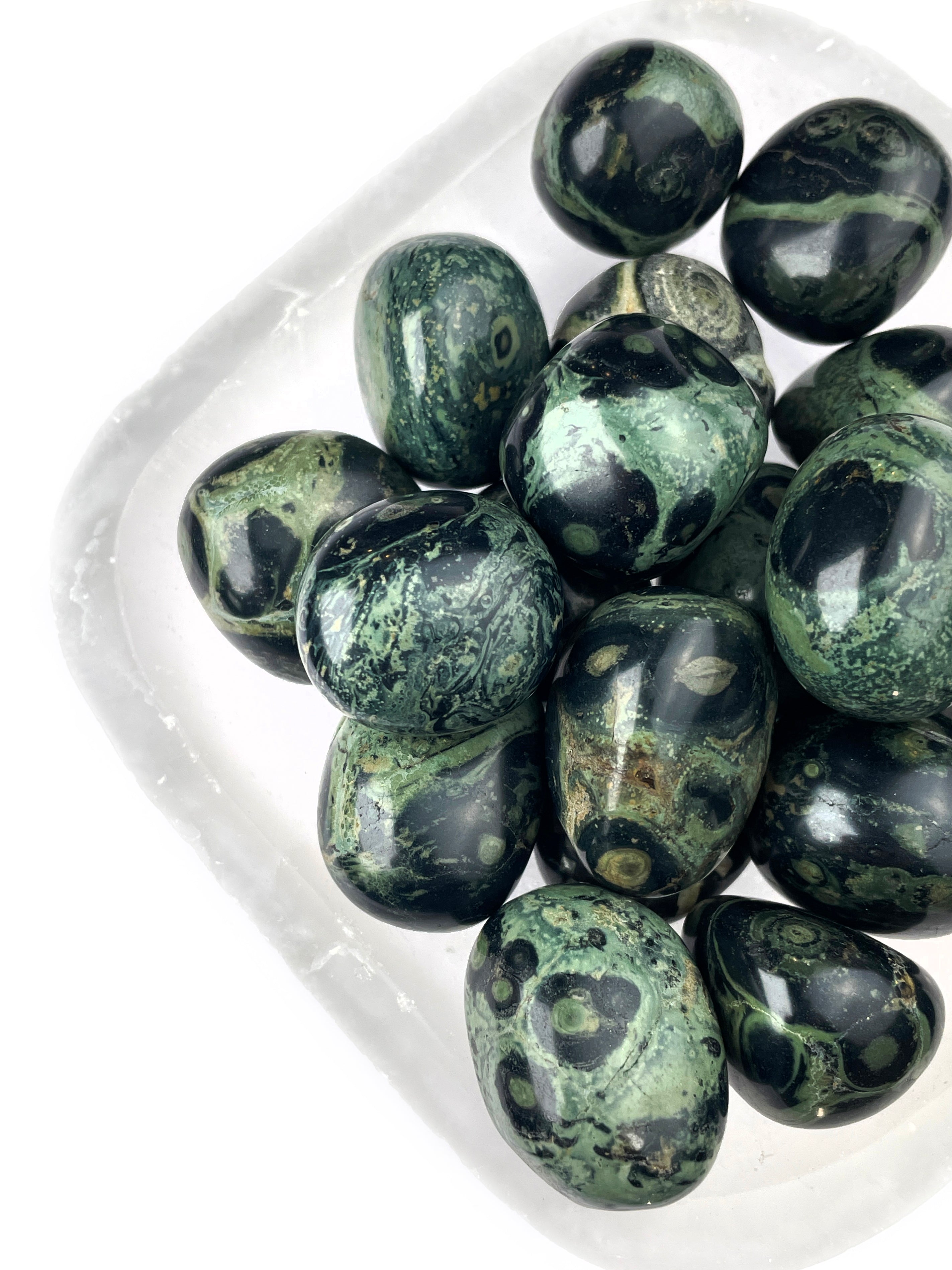 Kambaba Jasper Tumbled Crystals