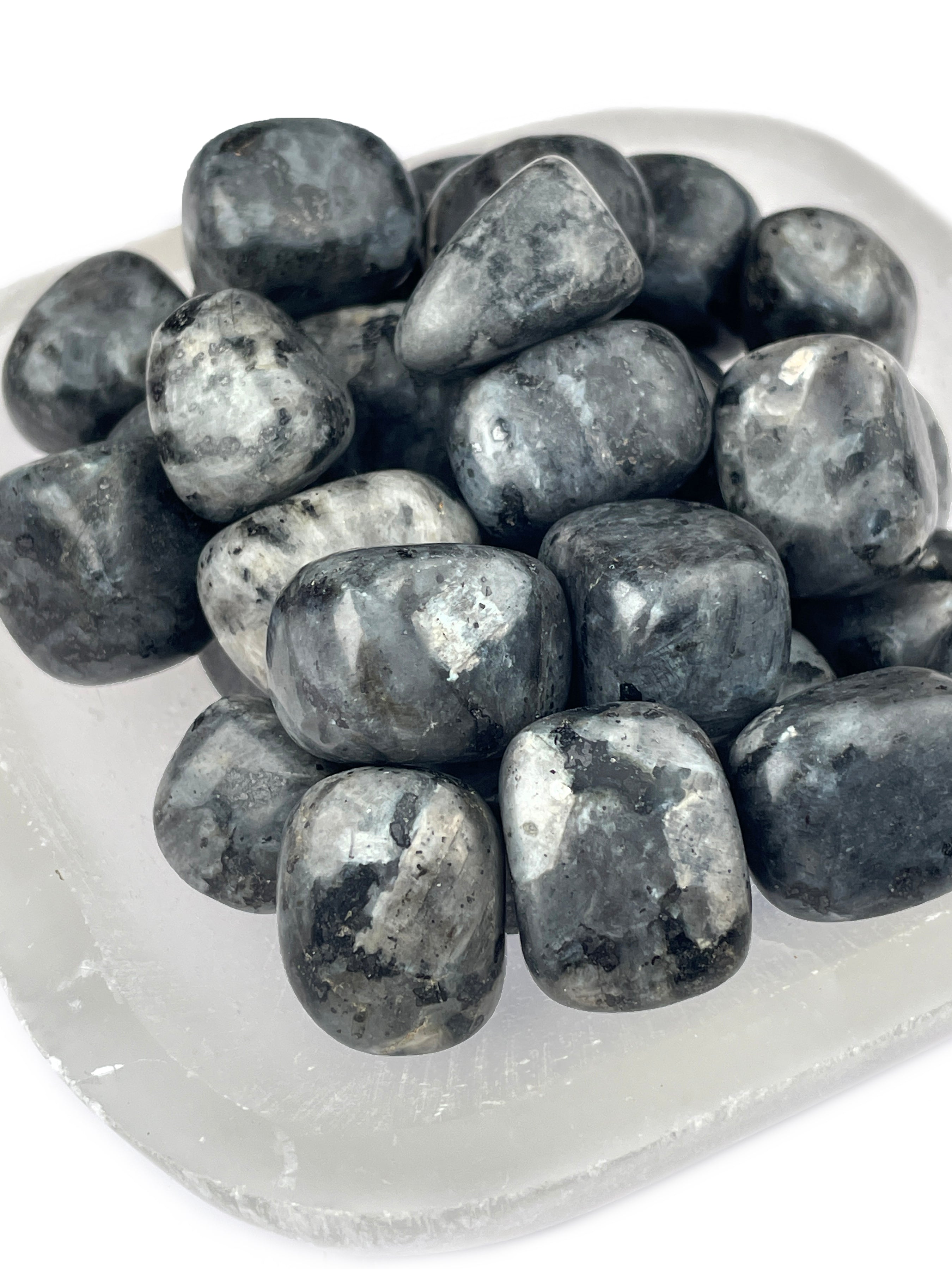 Larvikite Tumbled Crystals