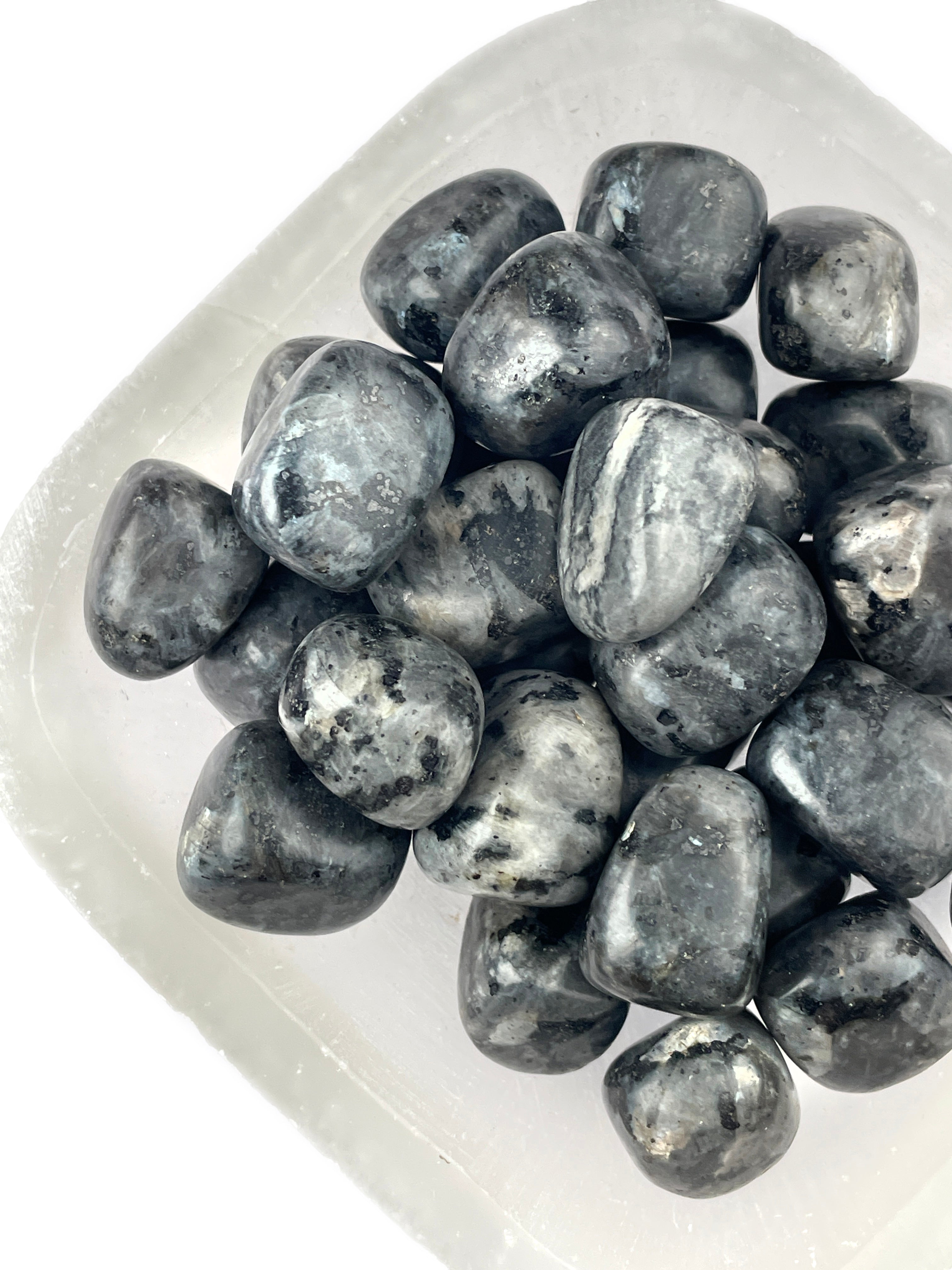 Larvikite Tumbled Crystals