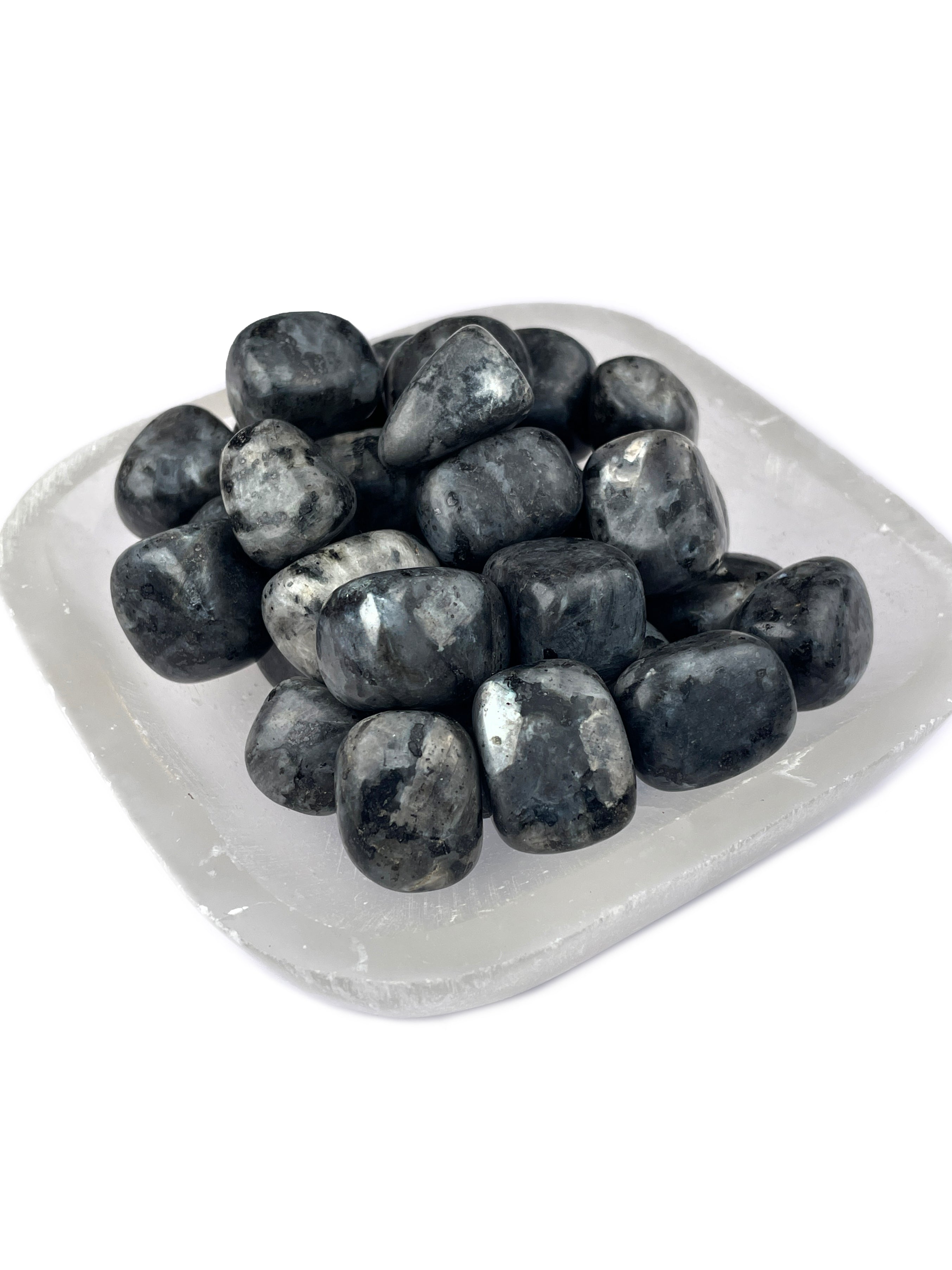 Larvikite Tumbled Crystals