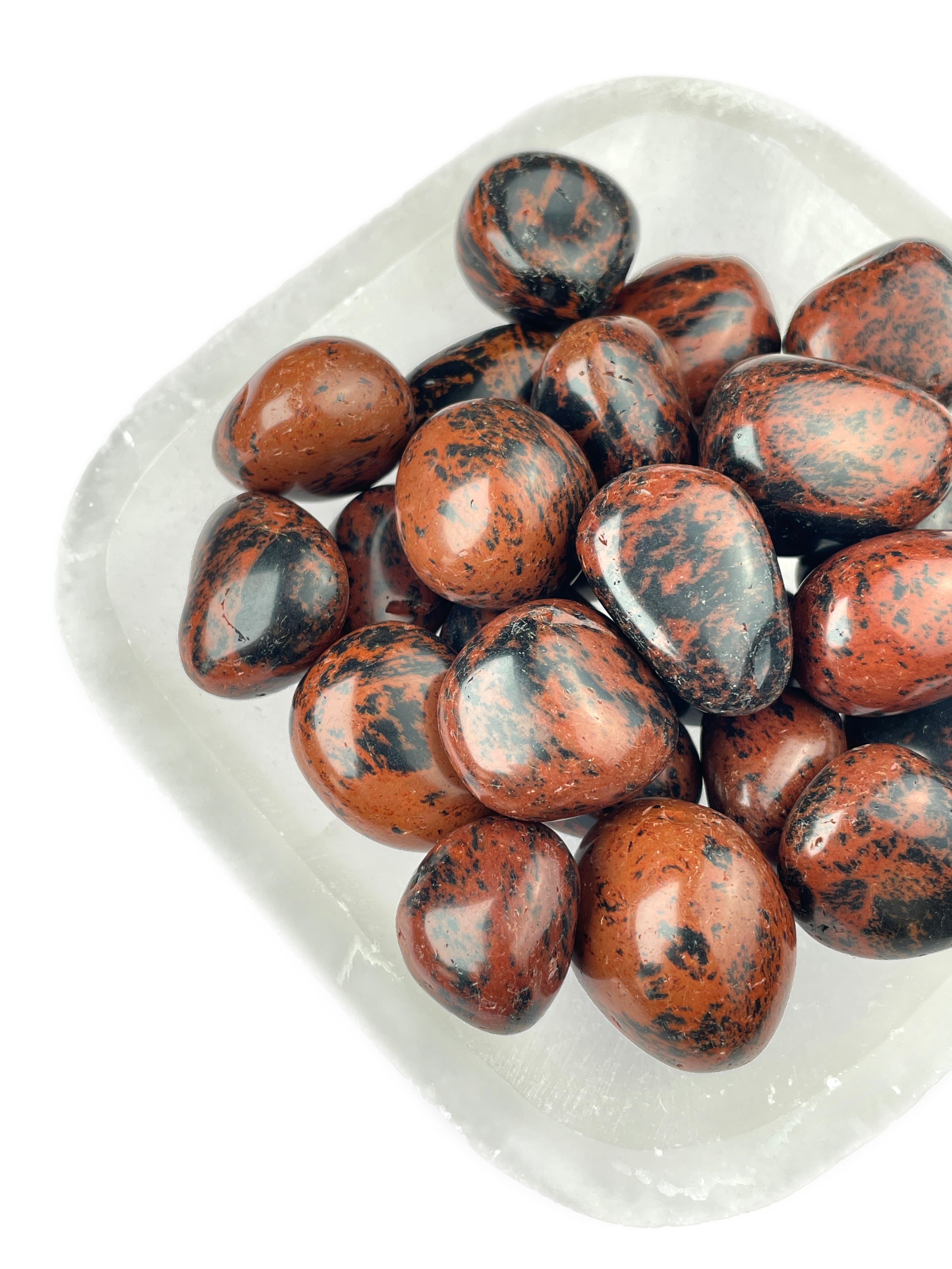 Mahogany Obsidian Tumbled Crystals
