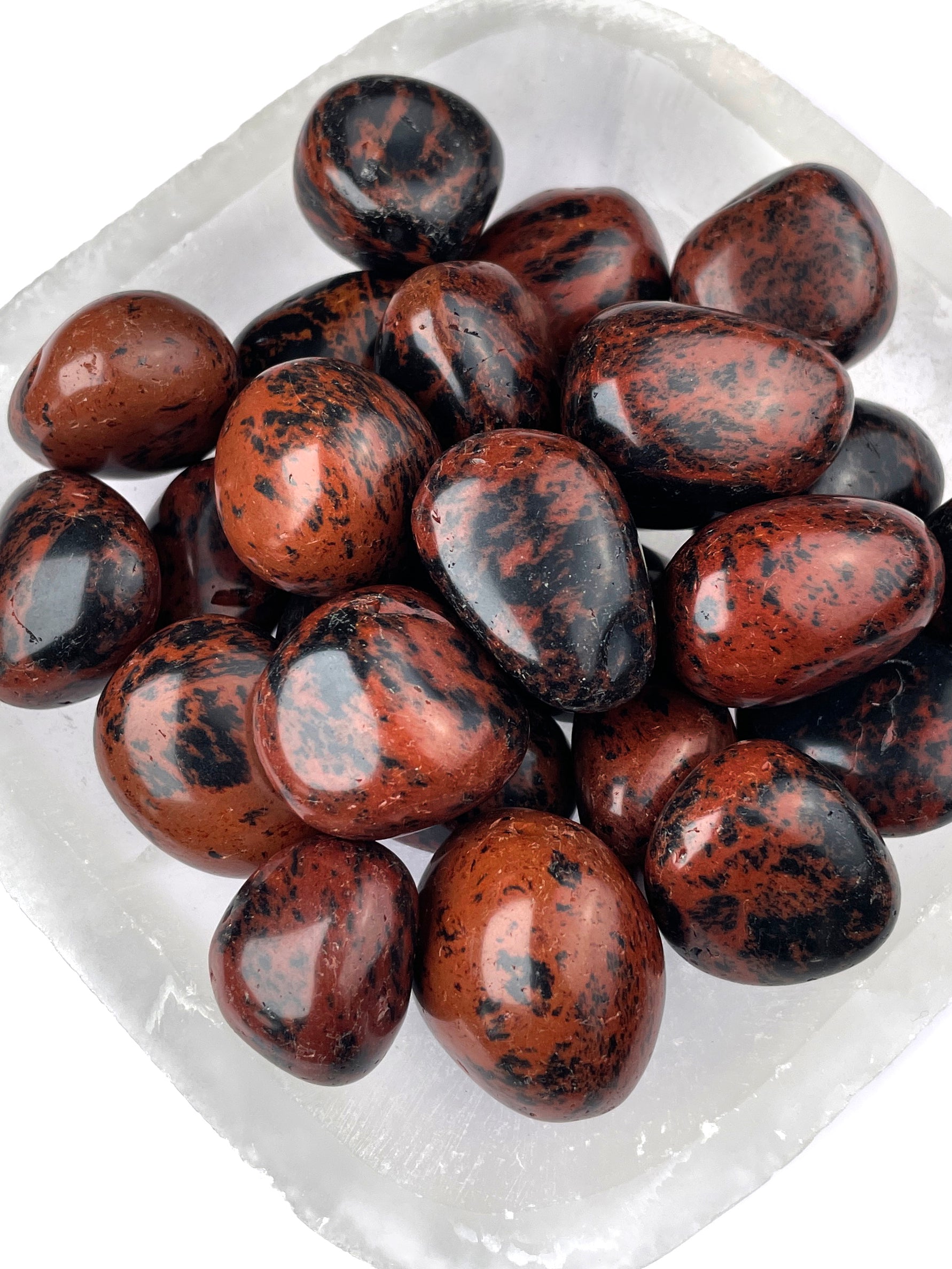 Mahogany Obsidian Tumbled Crystals