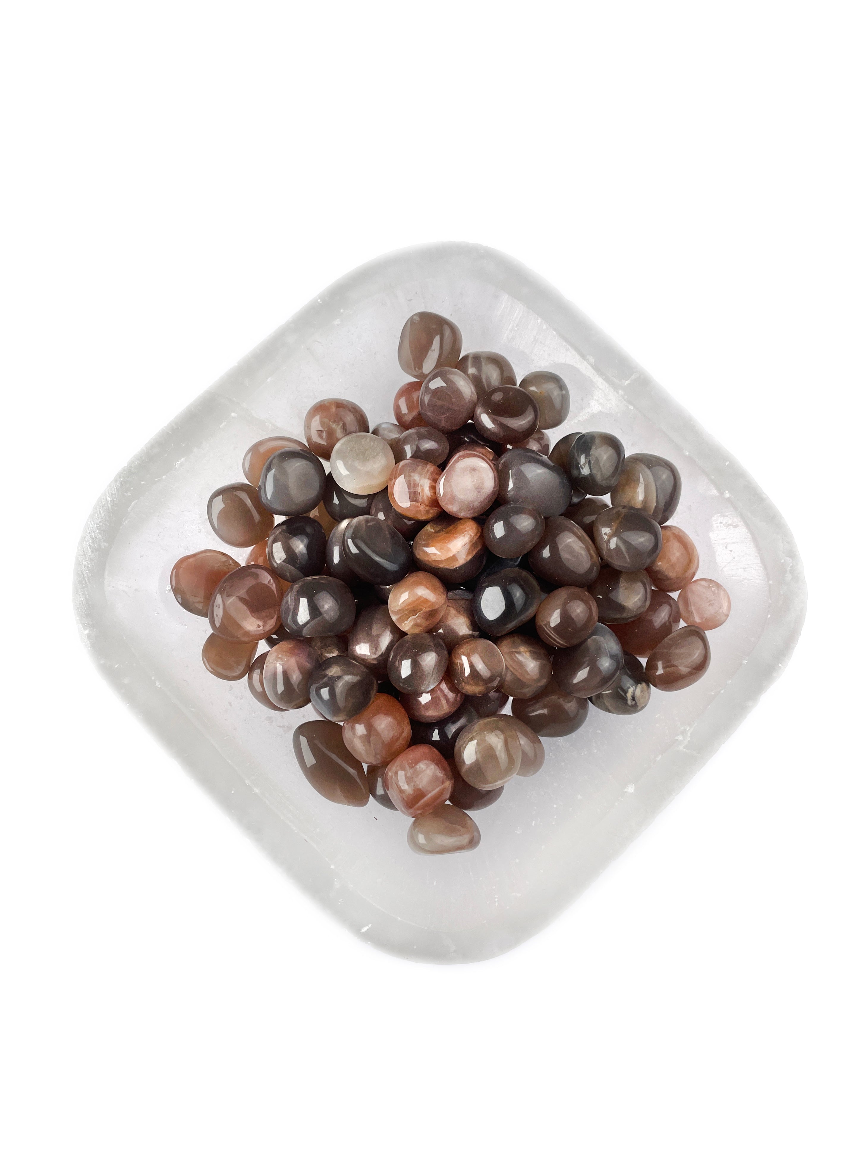 Mauve Moonstone Tumbled Crystals | Gentle Intuition
