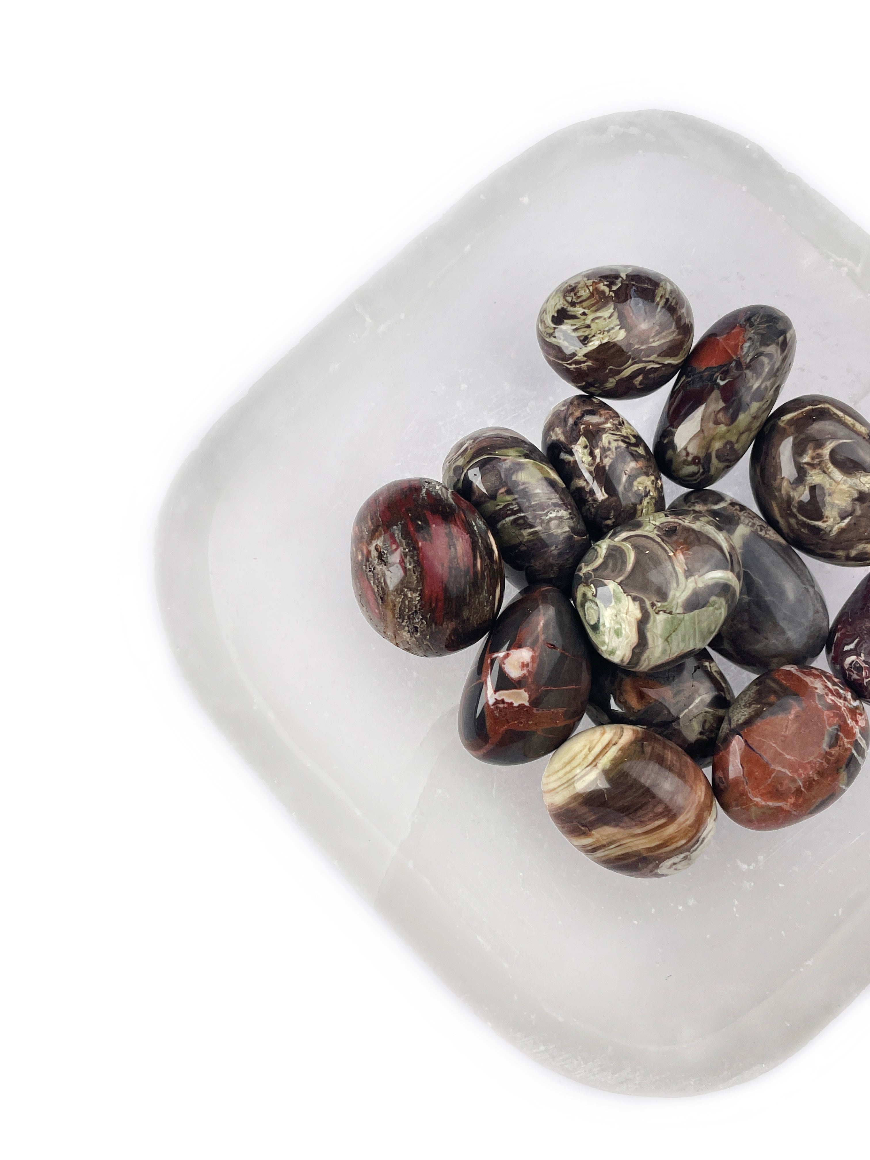 Money Agate Tumbled Crystals | Prosperity Flow