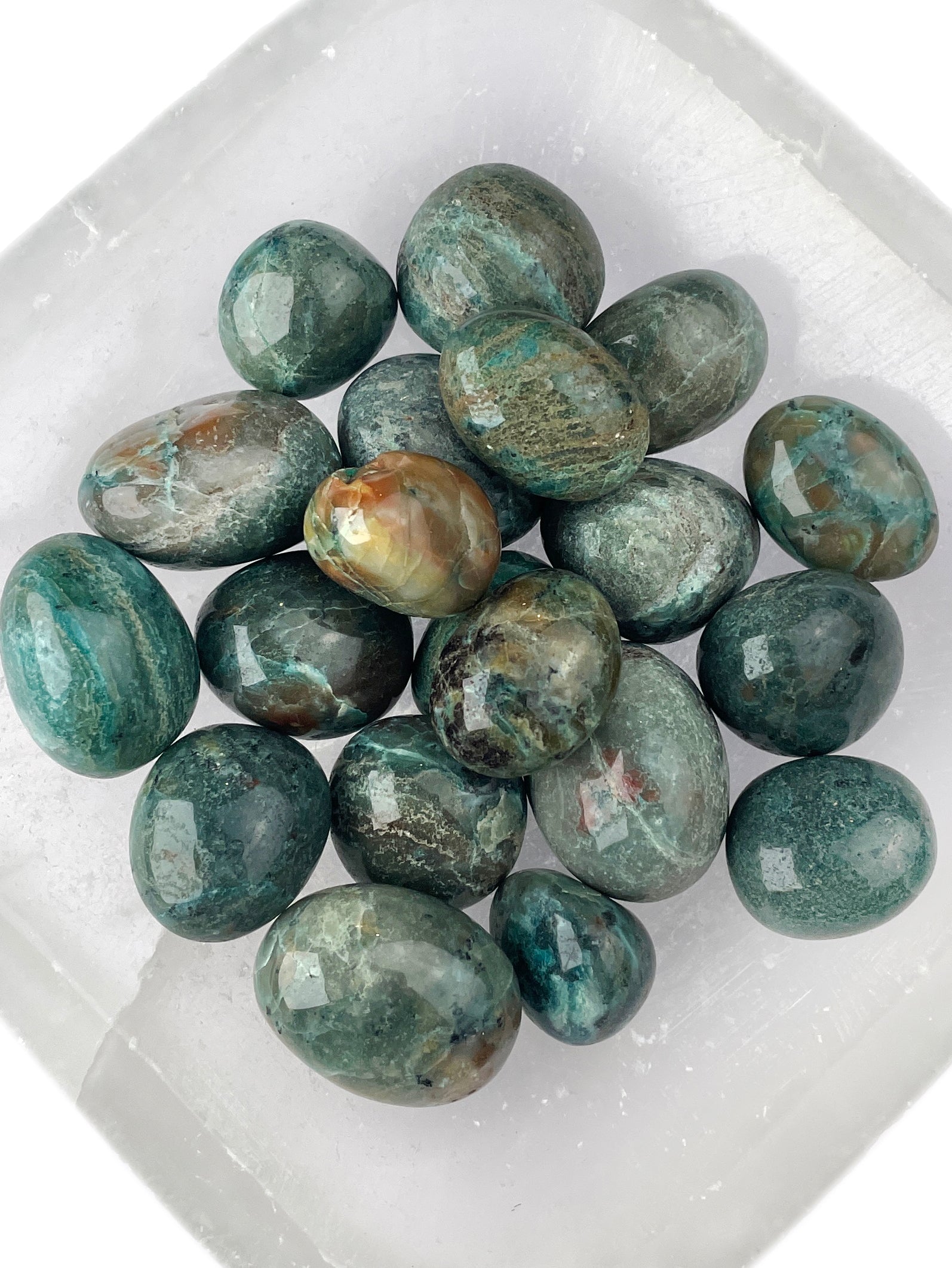 Phoenix Stone Tumbled Crystals | Transformative Flame