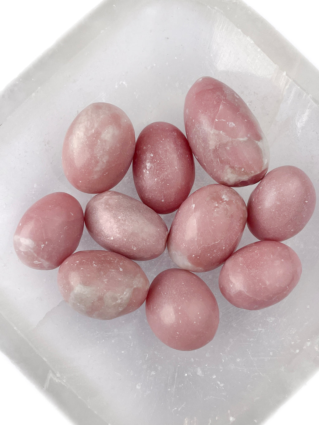 Pink Opal Tumbled Crystals | Gentle Love