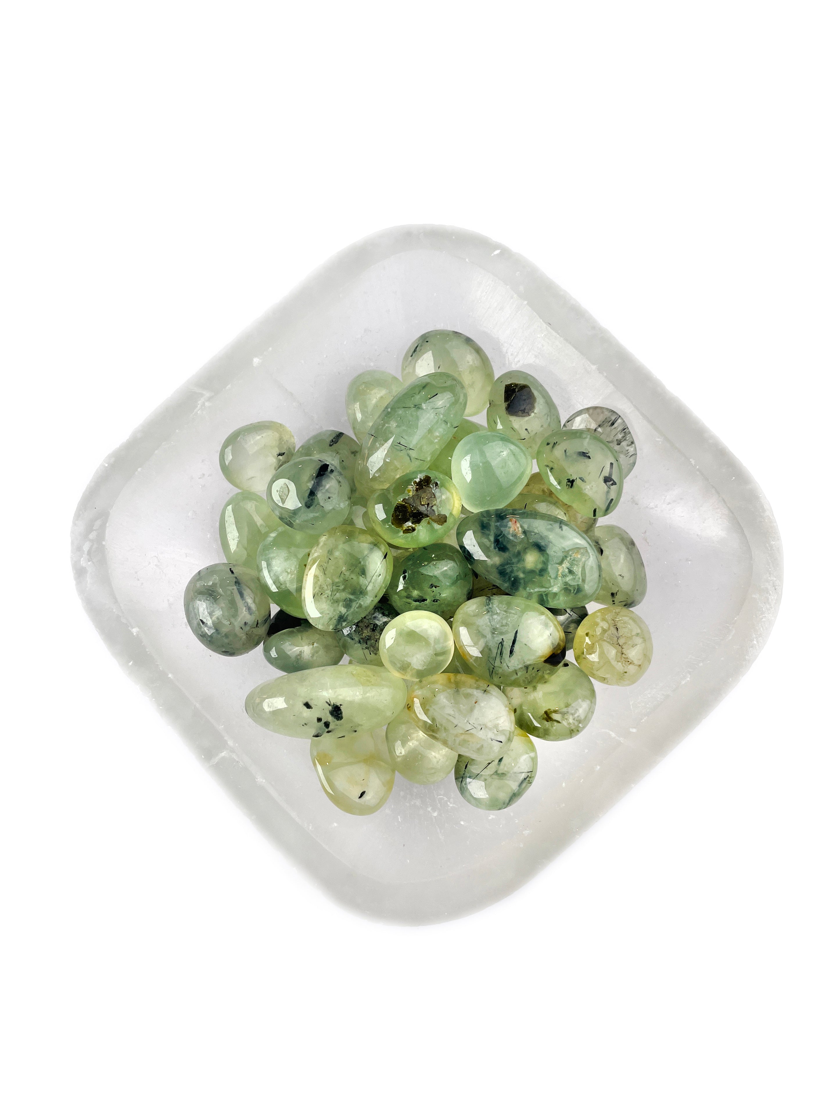 Prehnite Tumbled Crystals | Heal the Healer
