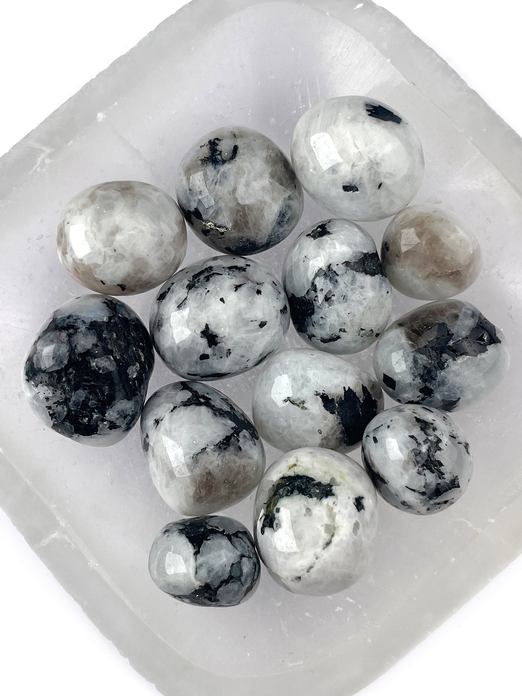 Rainbow Moonstone Tumbled Crystals | Goddess Light