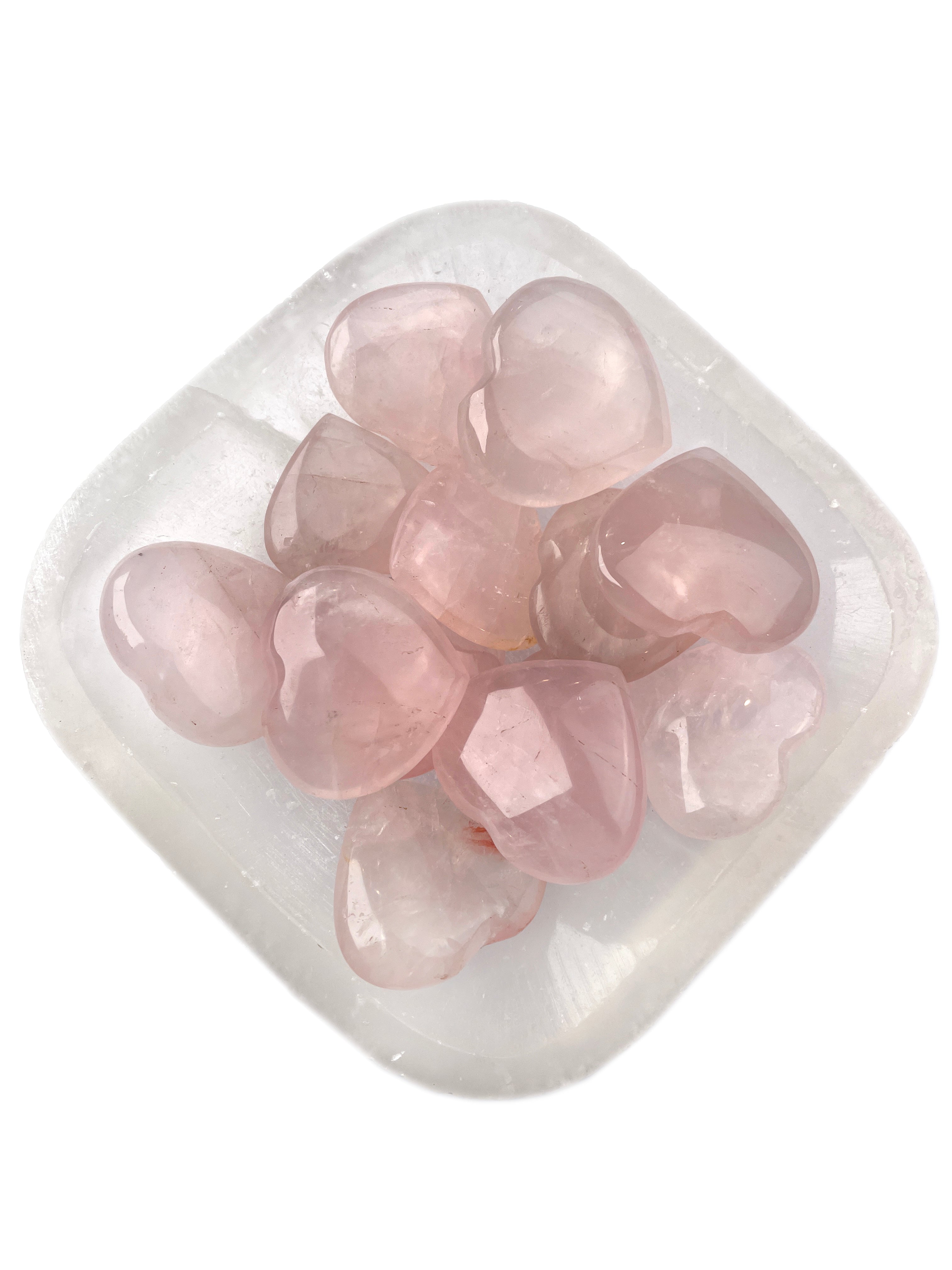 Rose Quartz Hearts