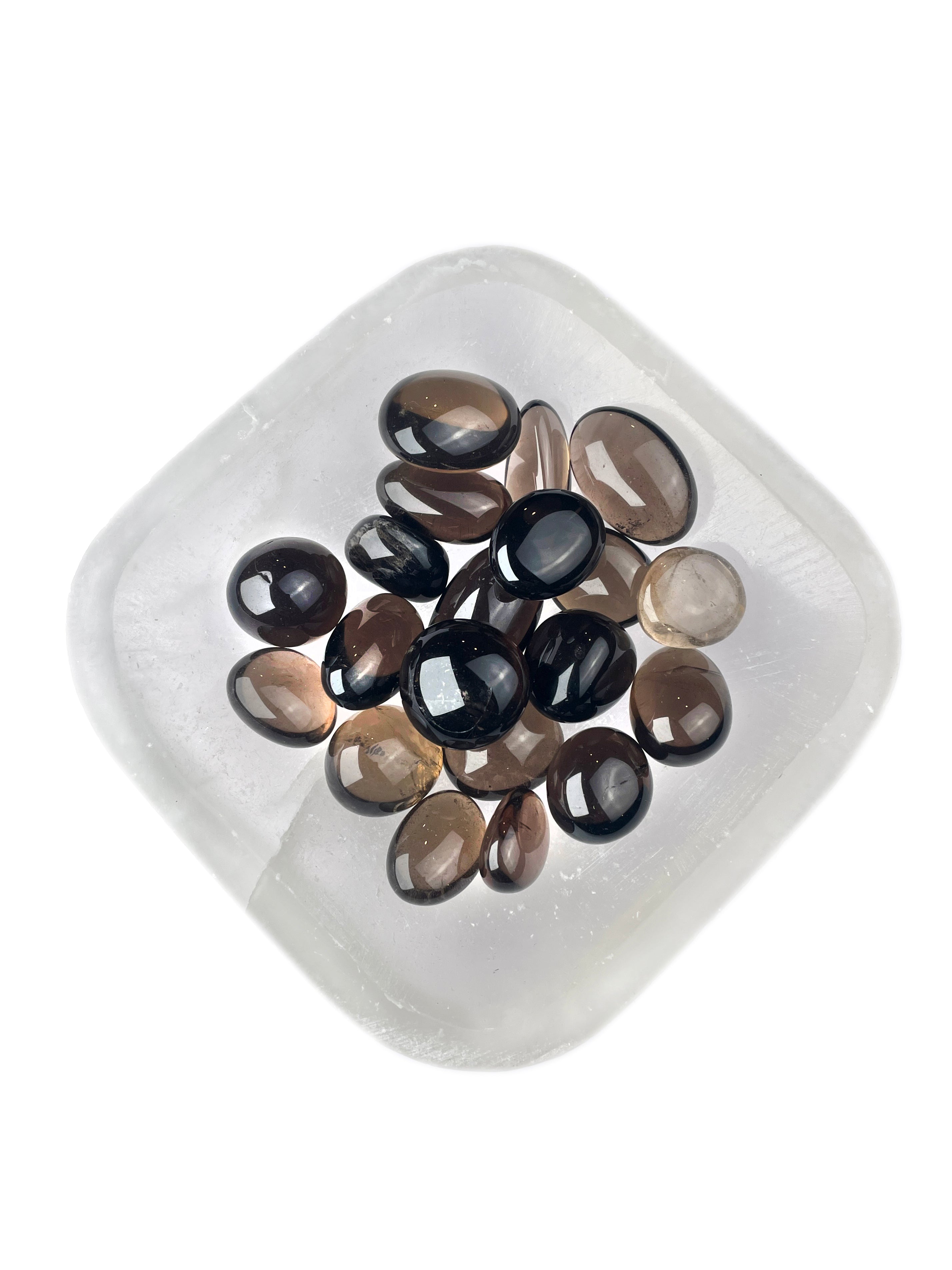 Smoky Quartz Tumbled Crystals | Grounded Calm