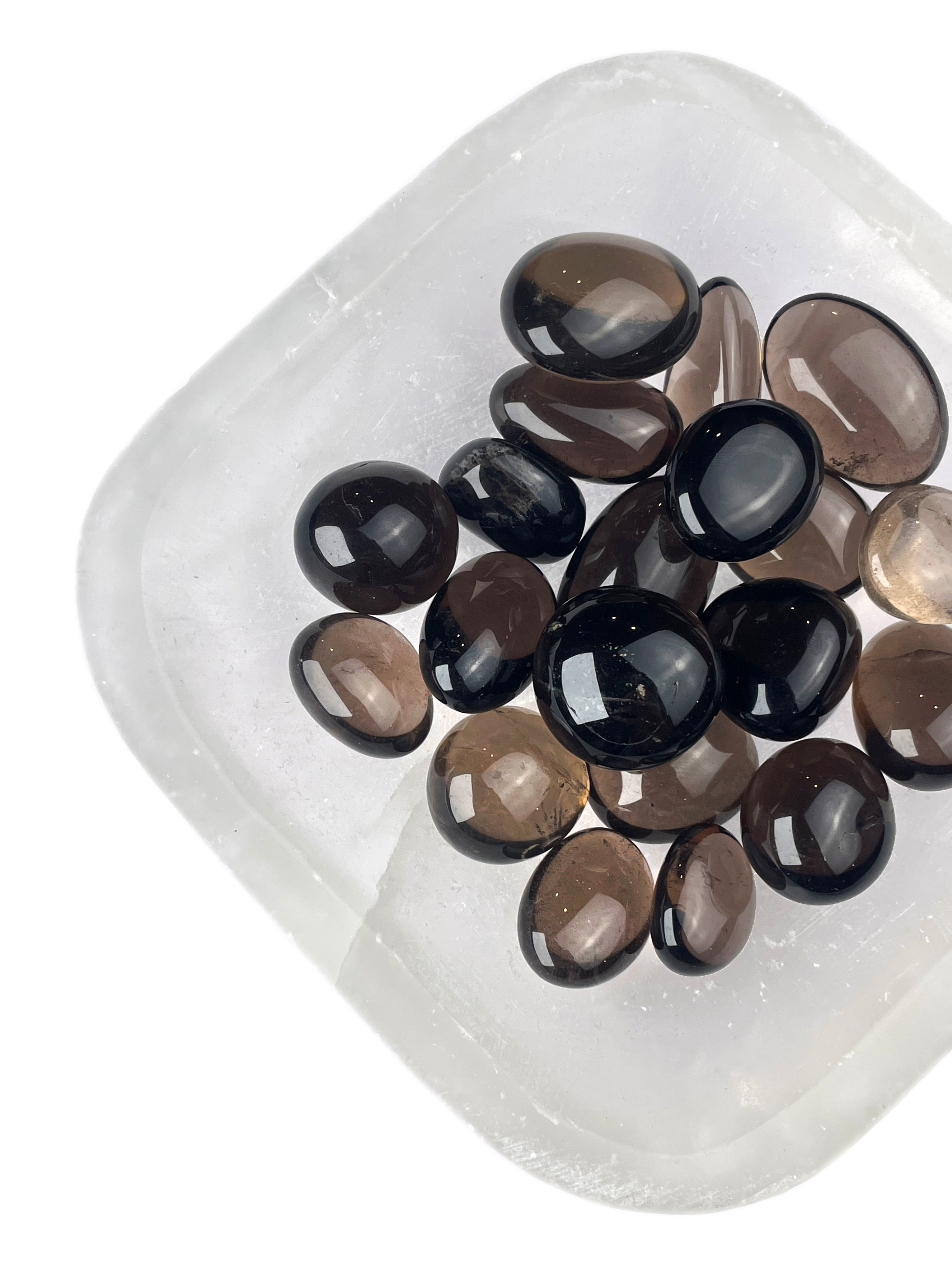 Smoky Quartz Tumbled Crystals | Grounded Calm
