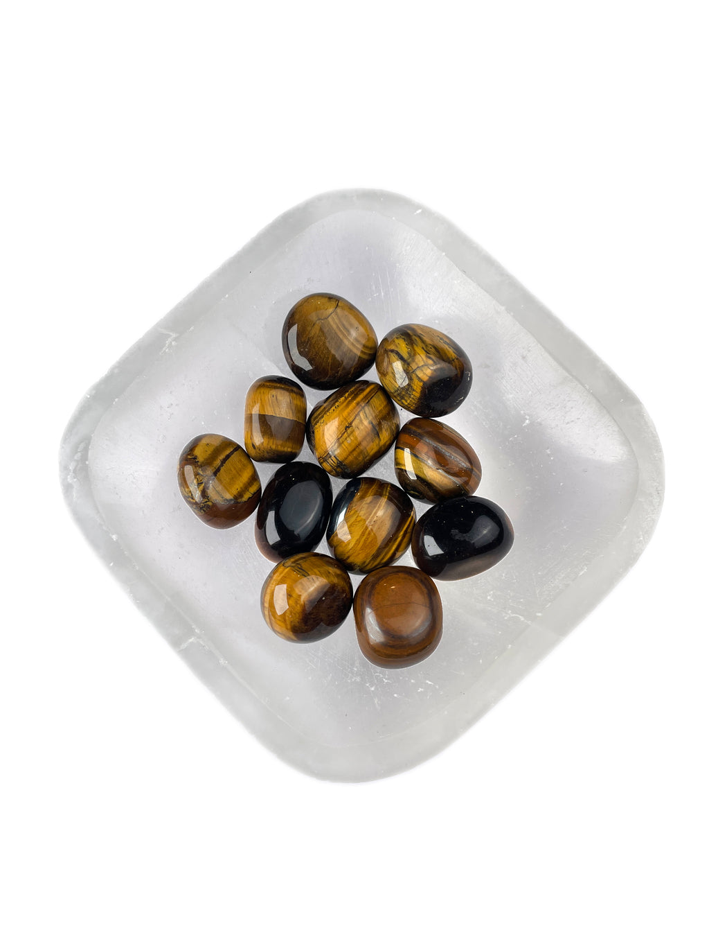 Tiger's Eye Tumbled Crystals | Courage & Focus